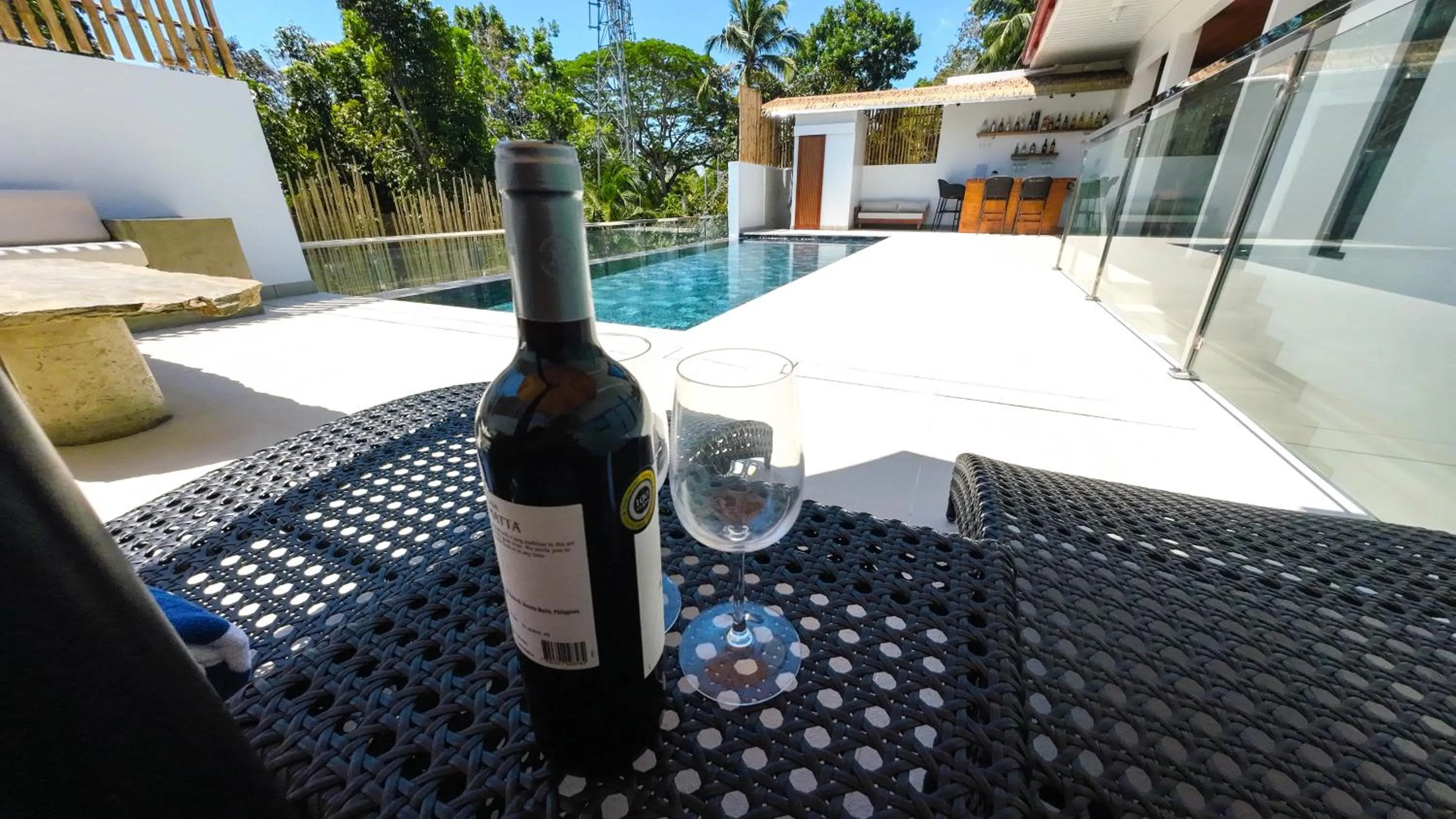 Pool view in Go Boutique Inn