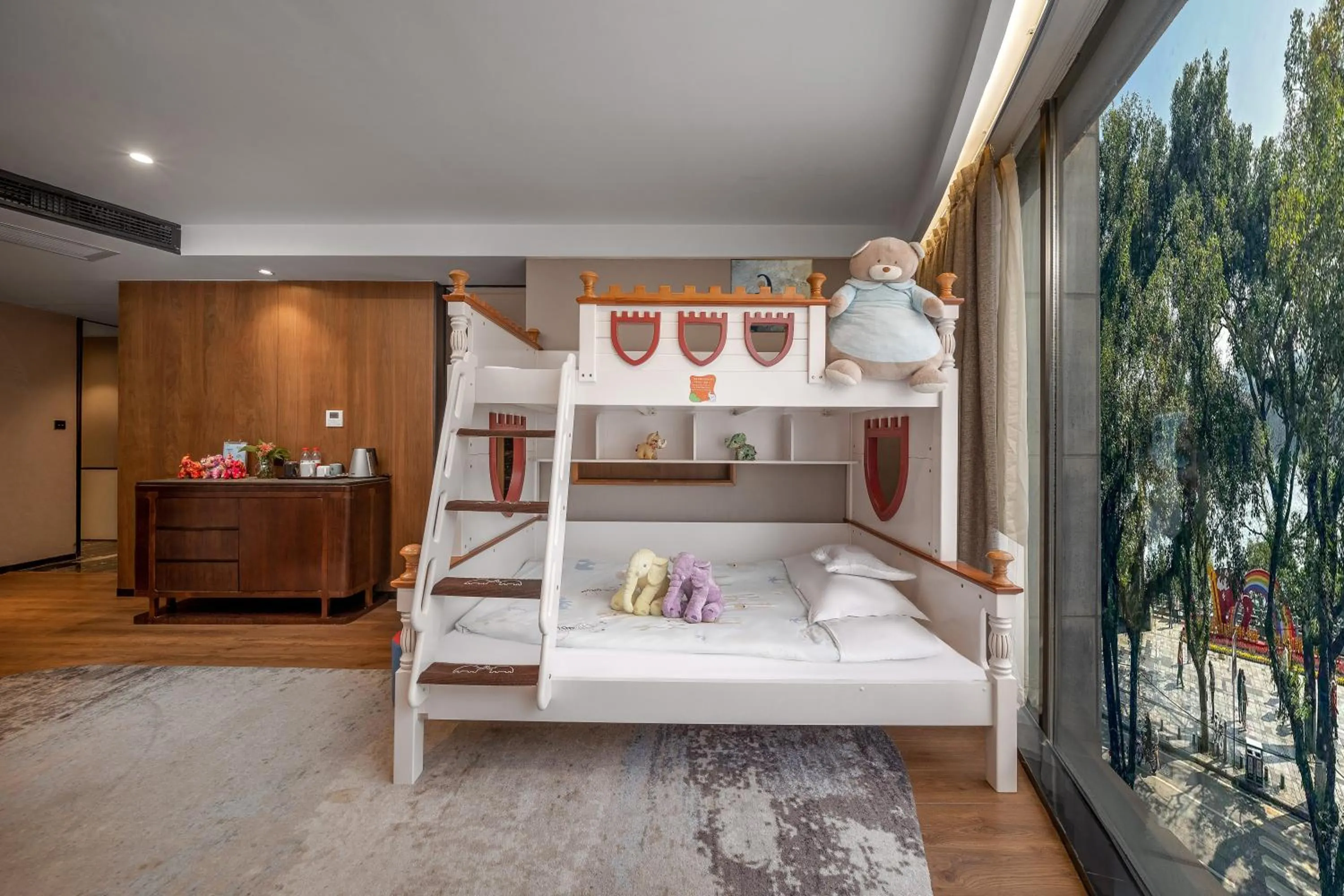 Bed in Jolie Vue Boutique Hotel Guilin (near Elephant Trunk Hill)