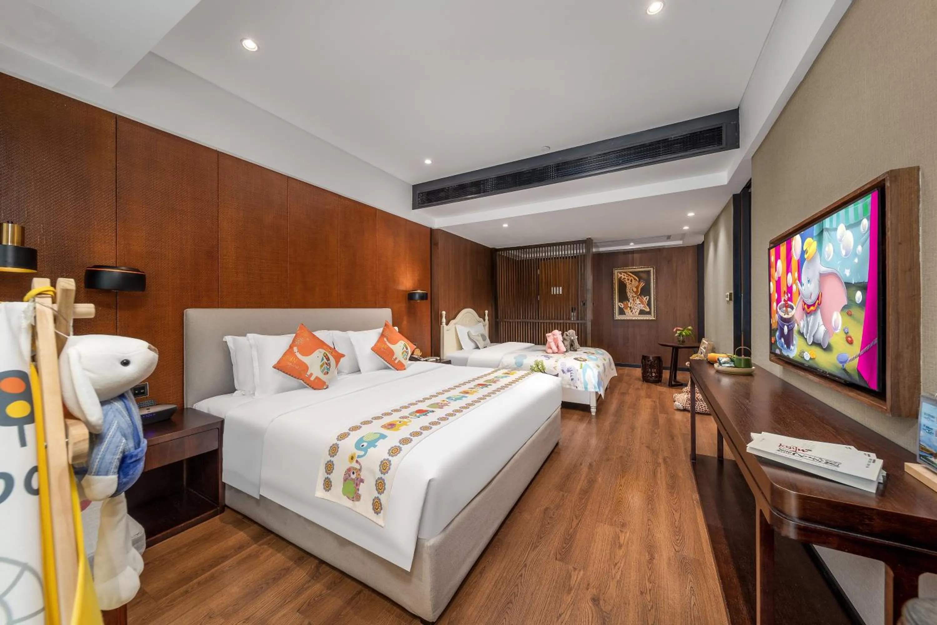 Bed in Jolie Vue Boutique Hotel Guilin (near Elephant Trunk Hill)