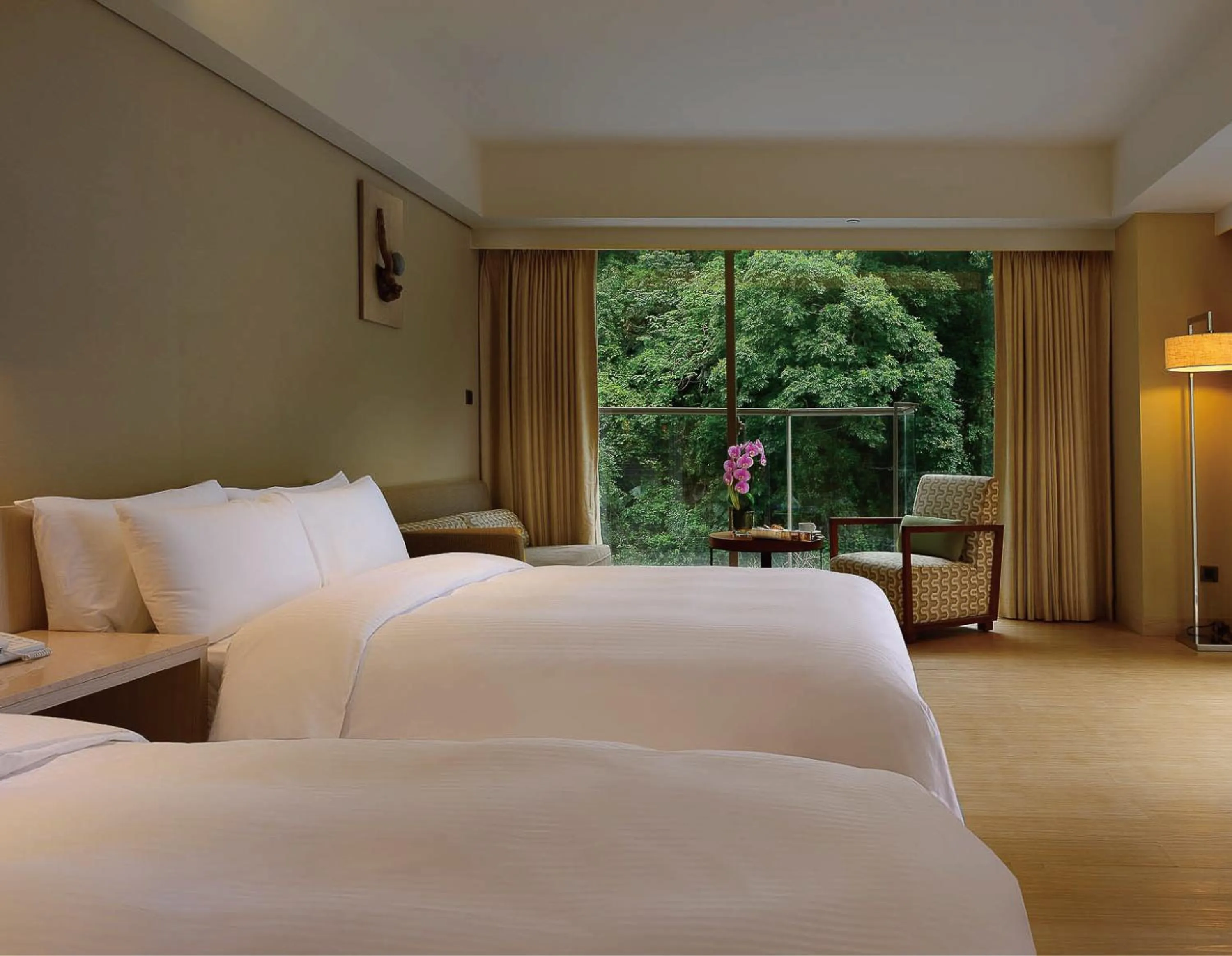 Mountain view, Bed in Chihpen Century Hotel