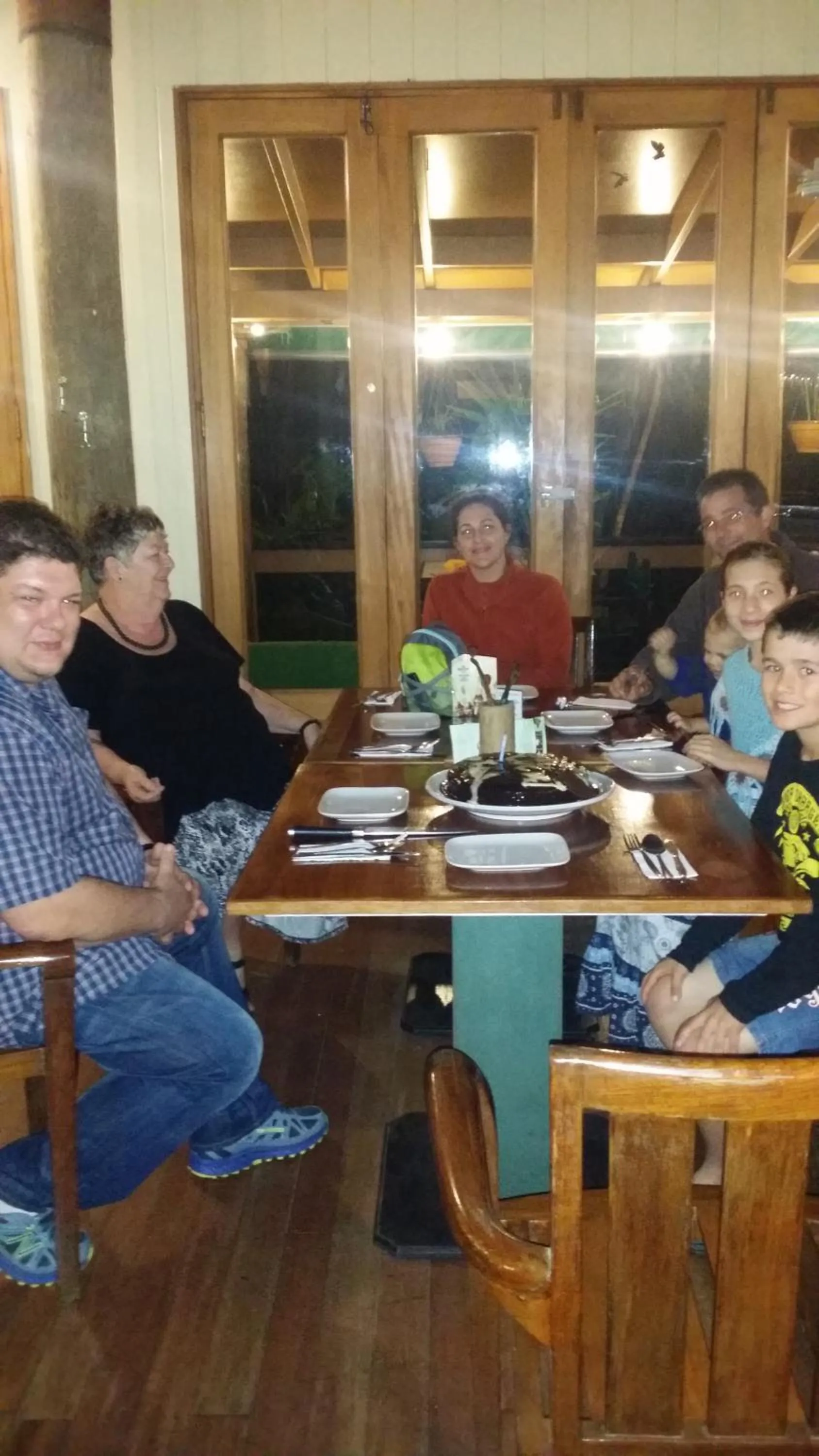 People in Rainforest Eco Lodge