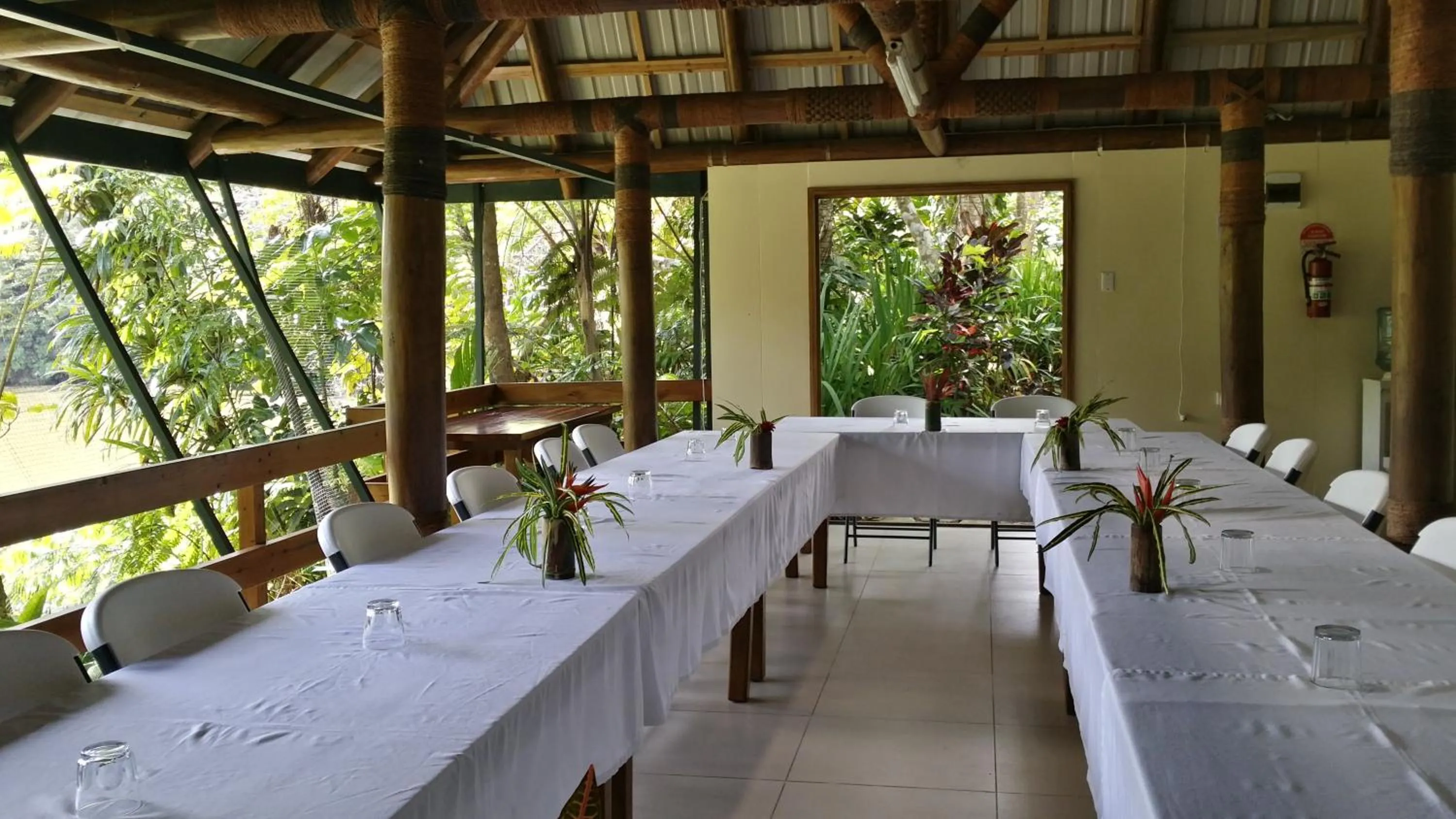 Meeting/conference room in Rainforest Eco Lodge