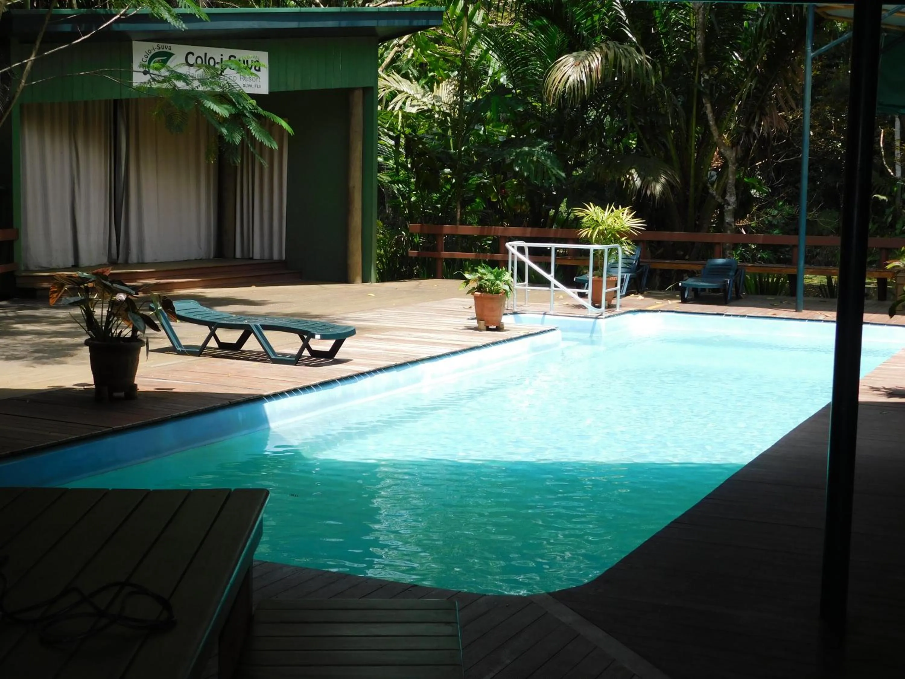 Swimming pool in Rainforest Eco Lodge