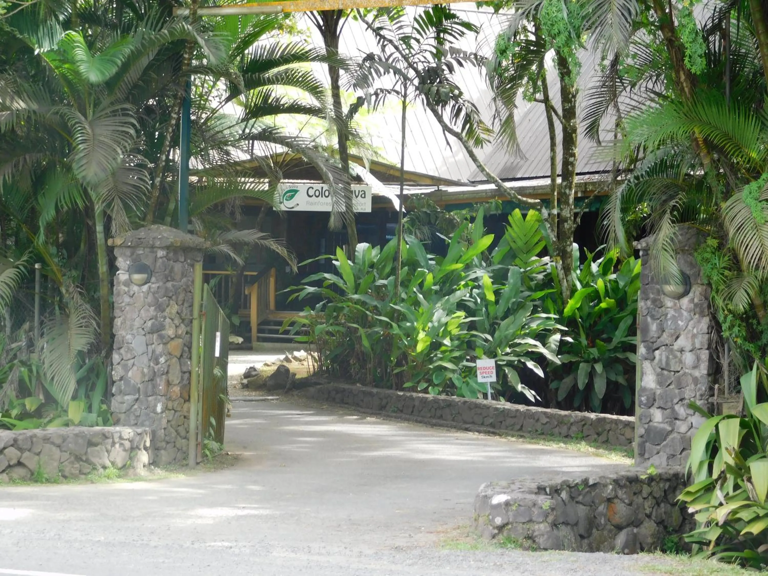 Facade/entrance in Rainforest Eco Lodge