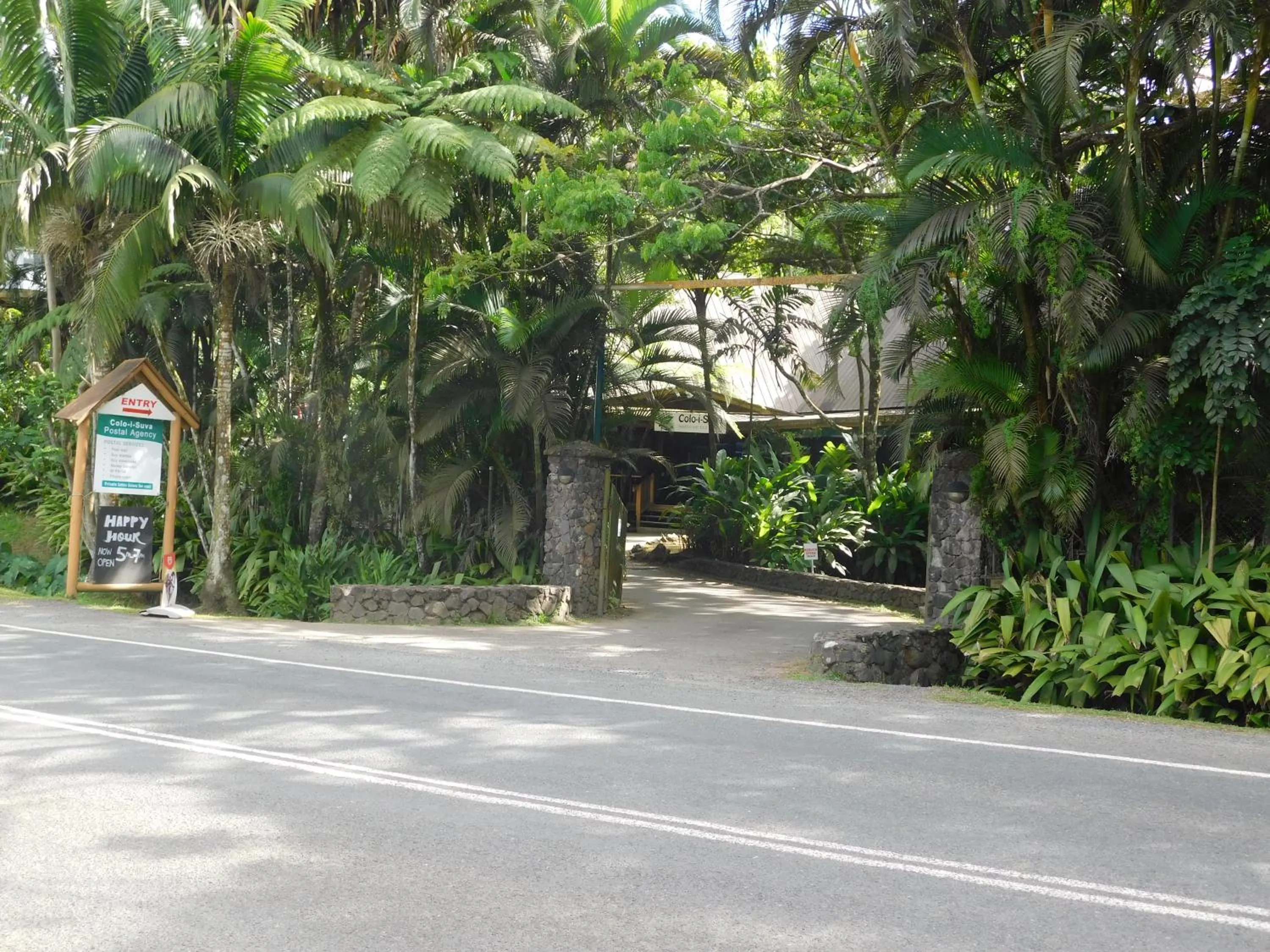 Facade/entrance in Rainforest Eco Lodge