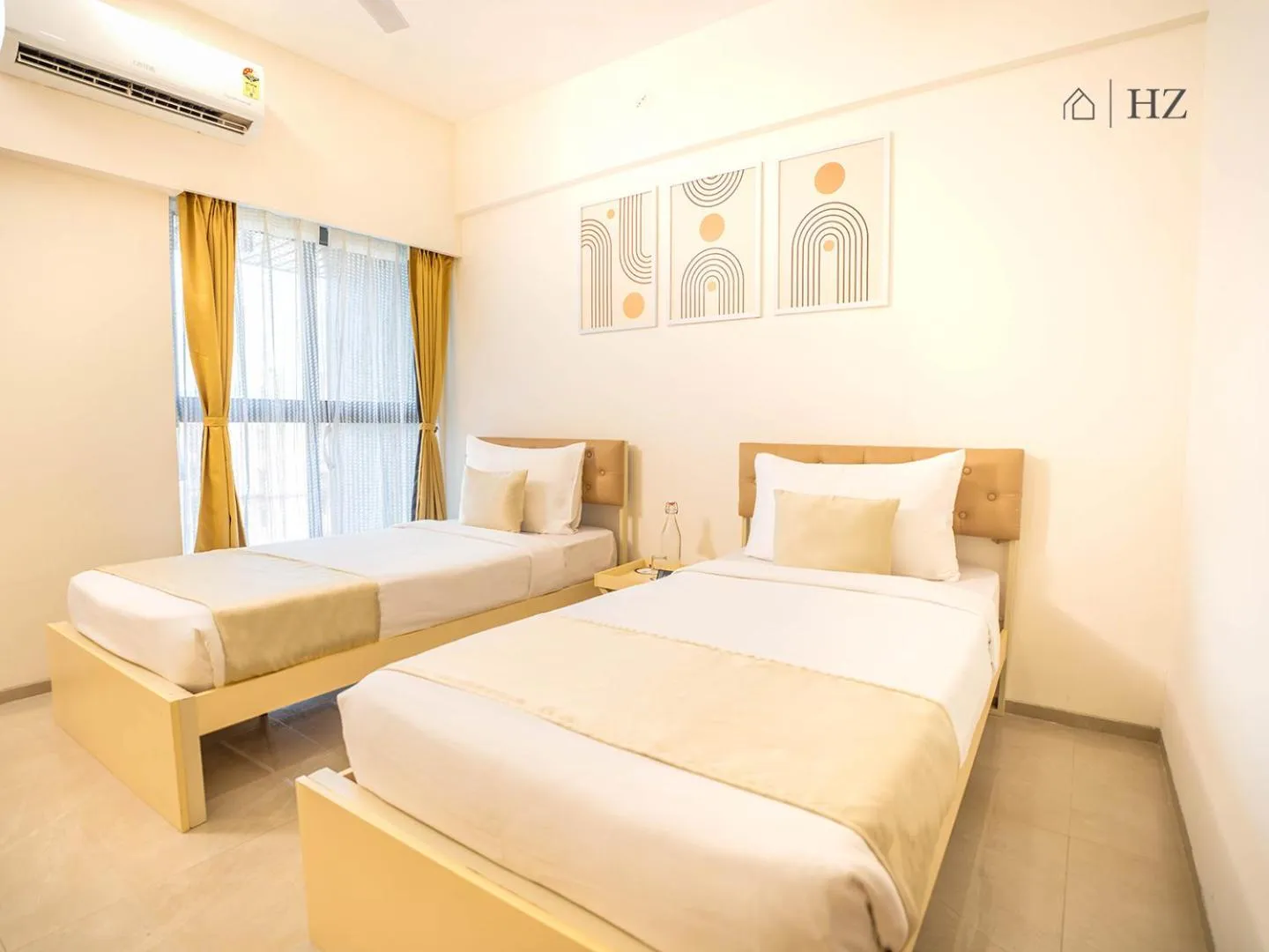 Bedroom, Bed in Z Bliss Suites, BKC