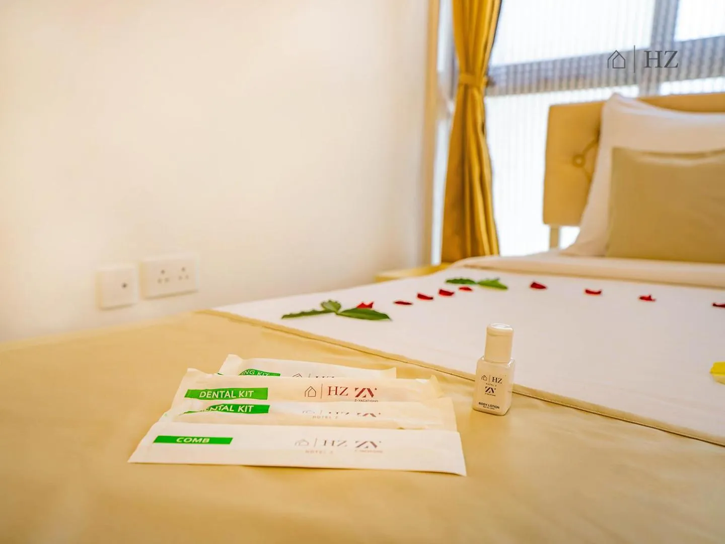 Bed in Z Bliss Suites, BKC