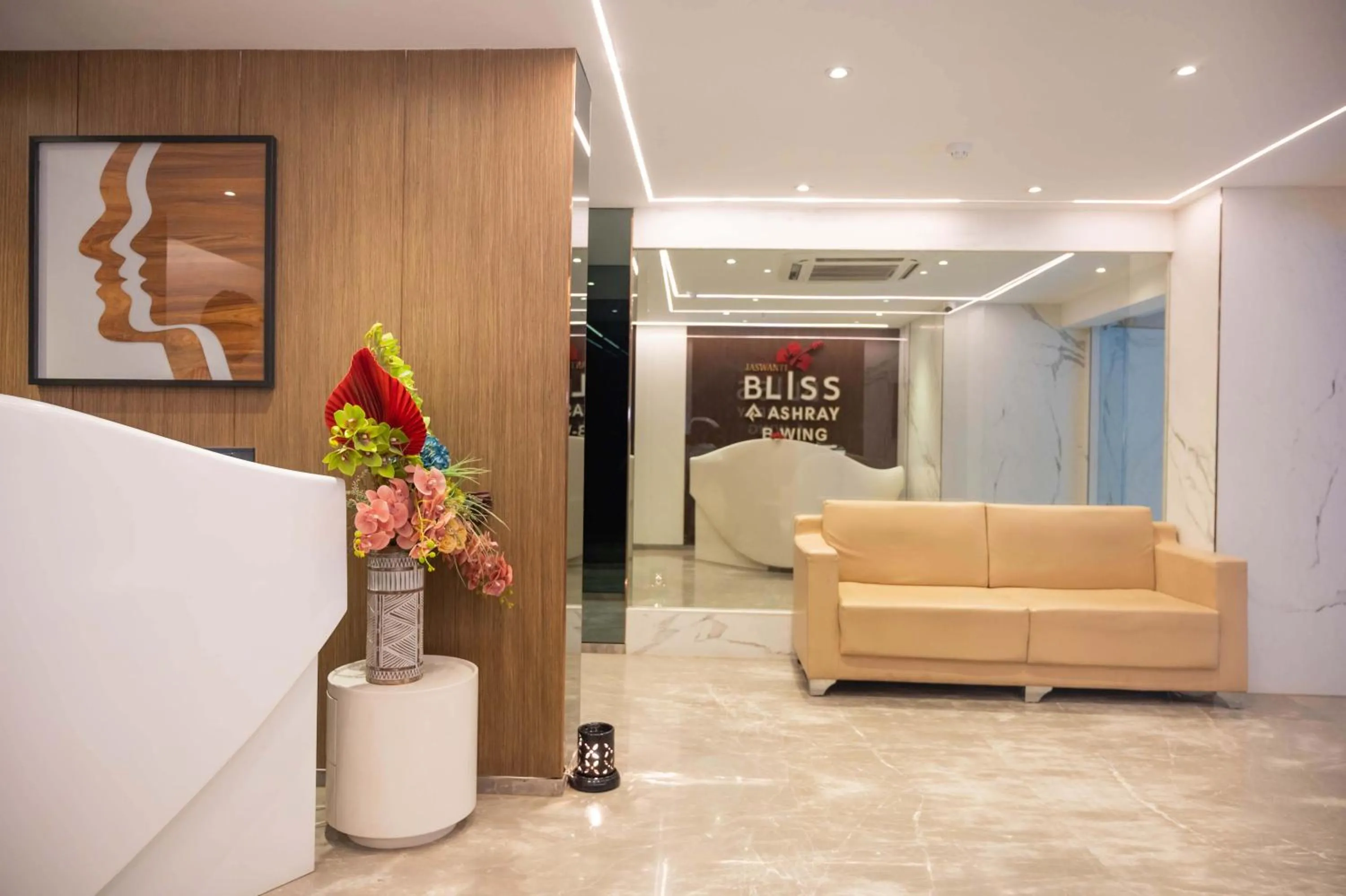 Lobby or reception in Z Bliss Suites, BKC