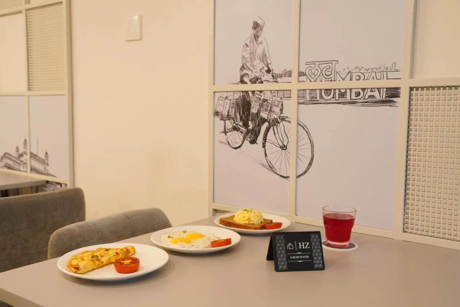 Breakfast in Z Bliss Suites, BKC