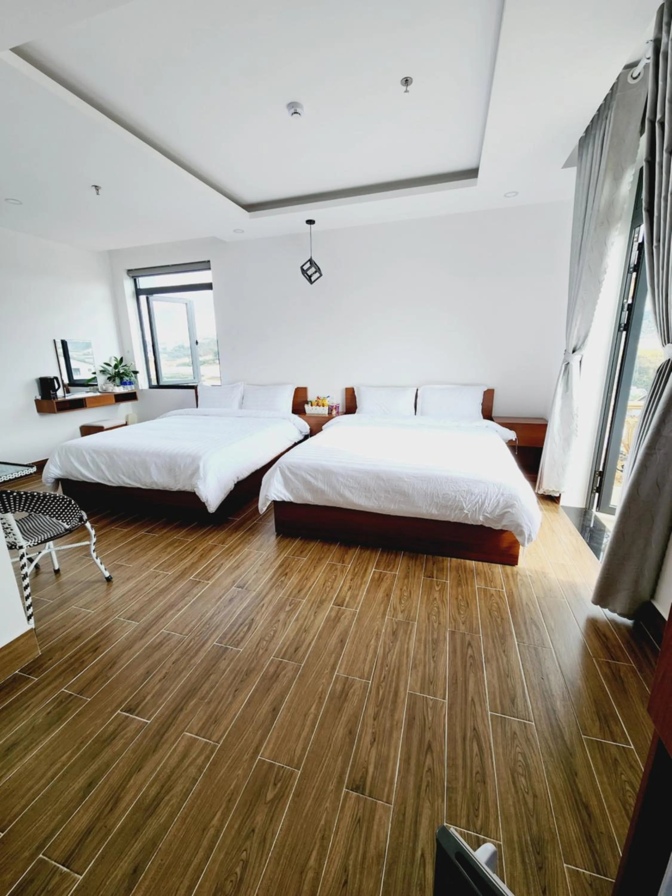 Bed in Happy Bun Hotel Da Lat