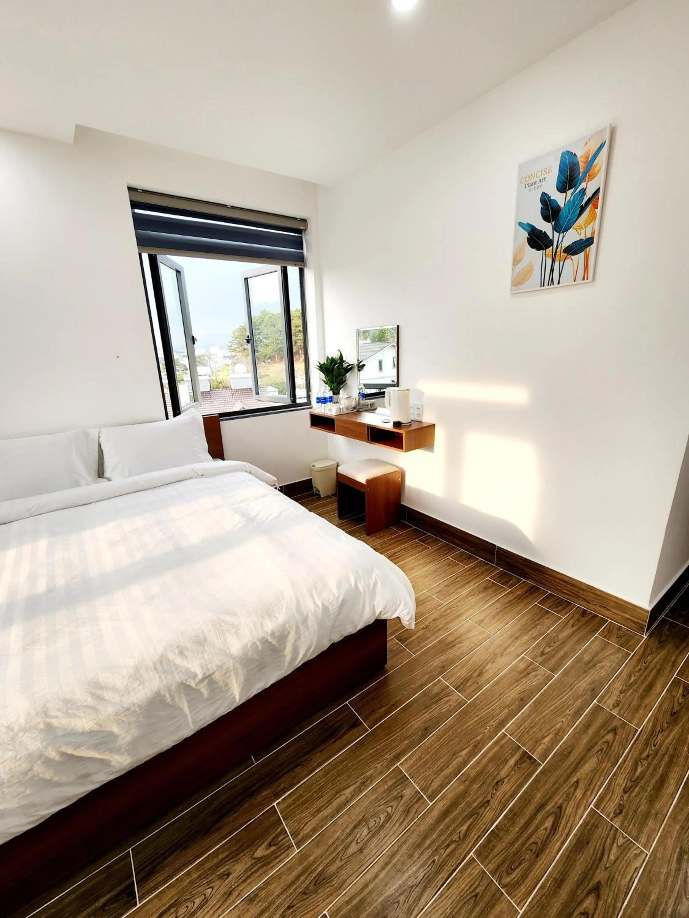 Bed in Happy Bun Hotel Da Lat