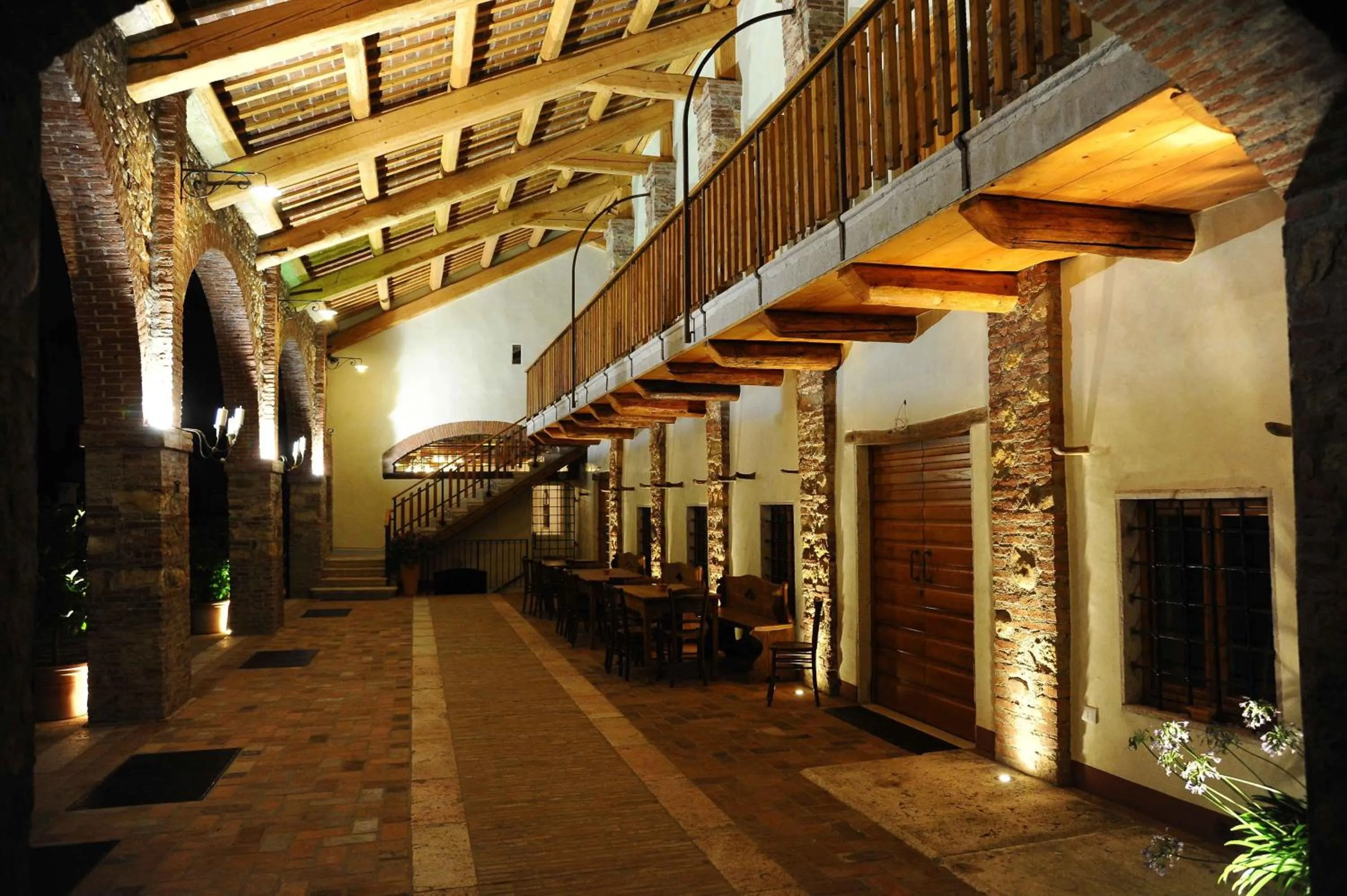 Decorative detail in Hotel Albergo al Sole