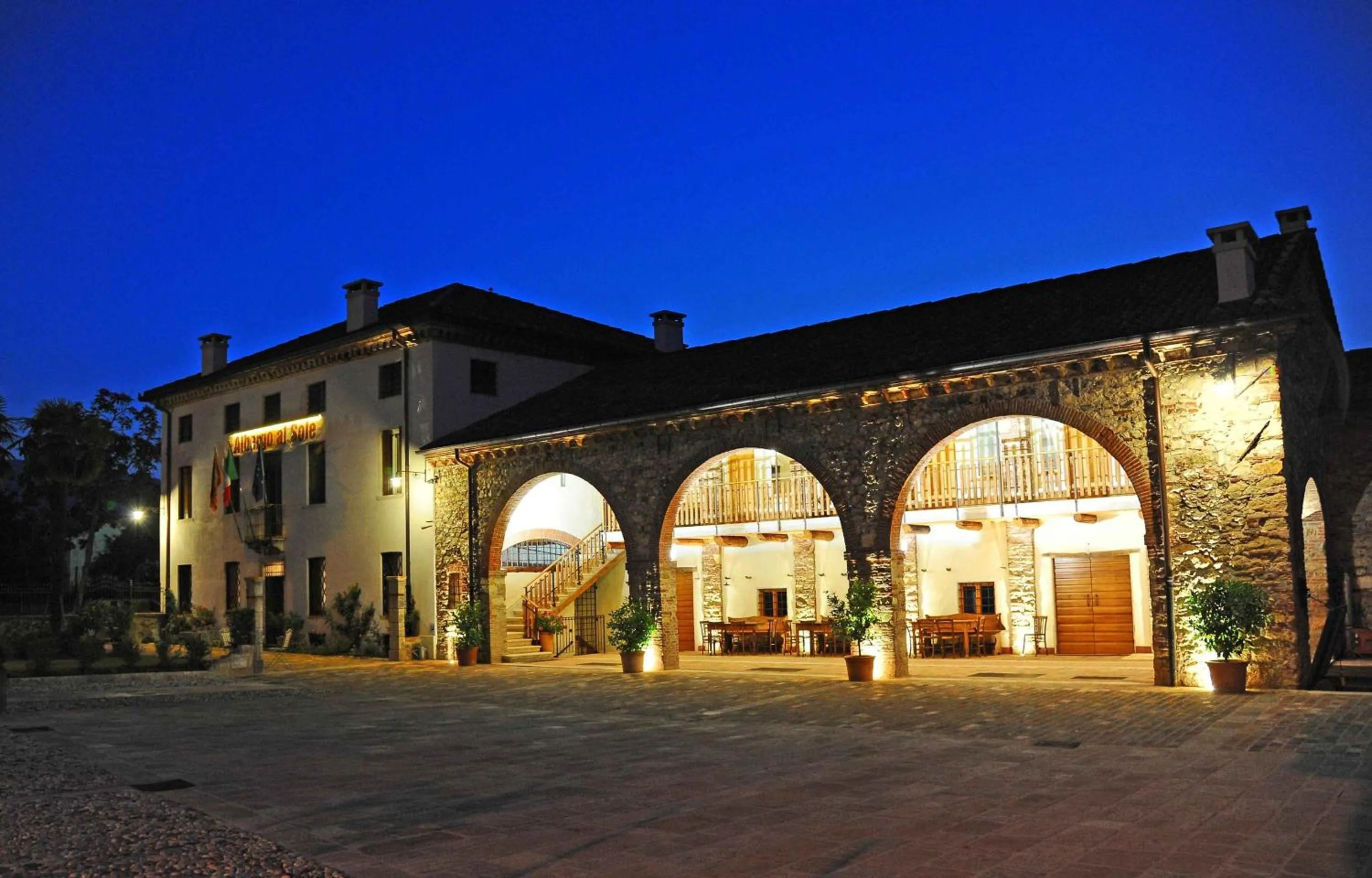 Property building in Hotel Albergo al Sole