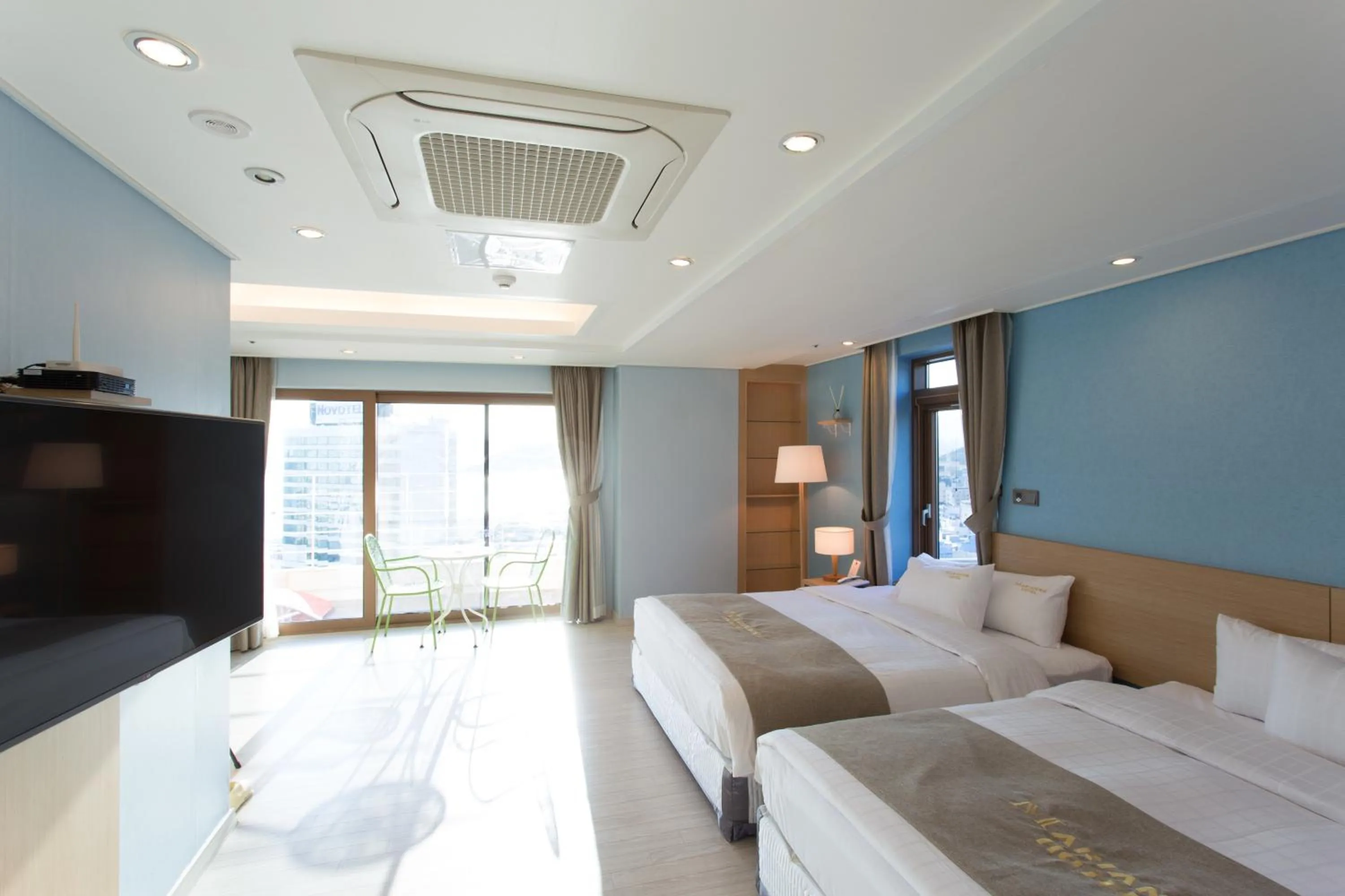 City view, Bed in Haeundae Marianne Hotel