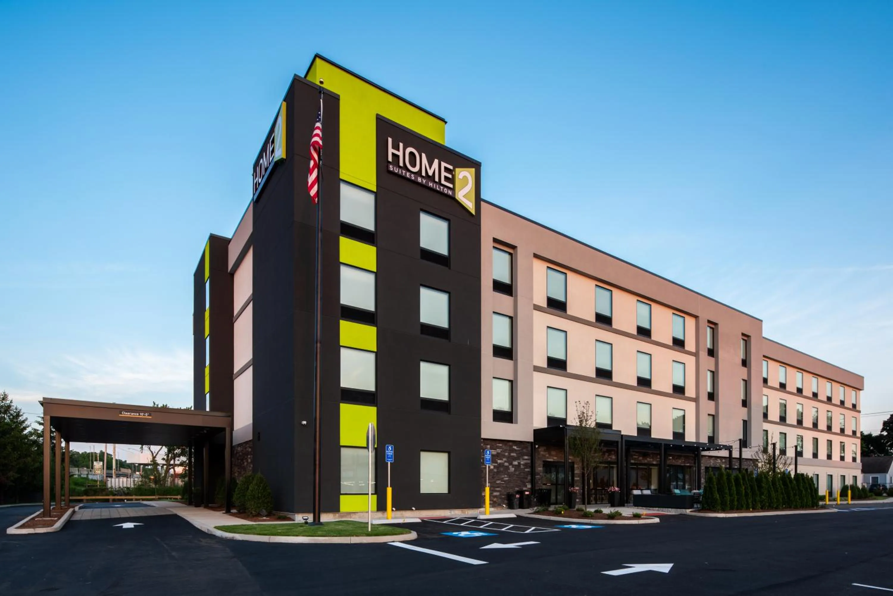 Property building in Home2 Suites By Hilton East Haven New Haven