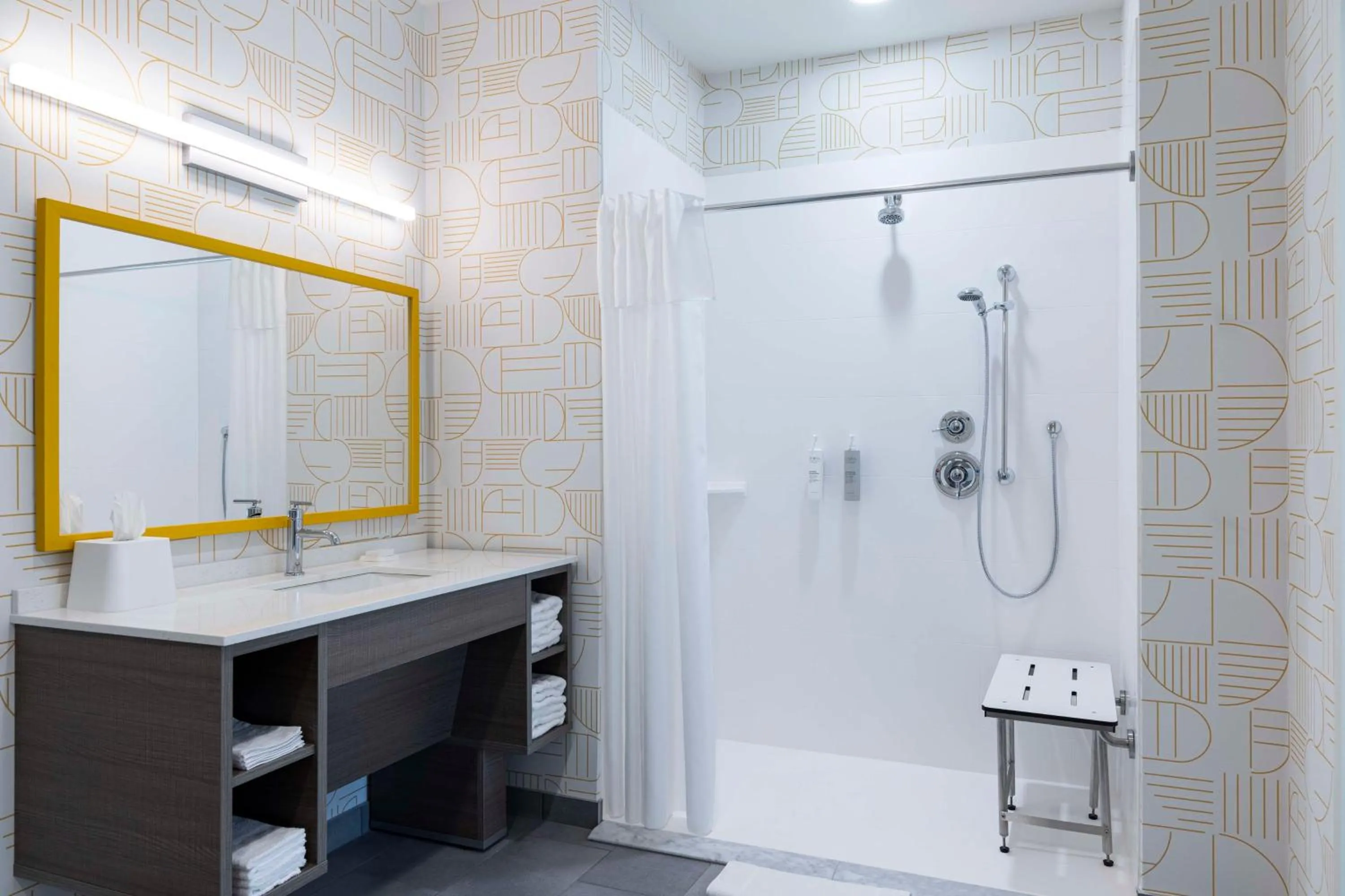 Bathroom in Home2 Suites By Hilton East Haven New Haven