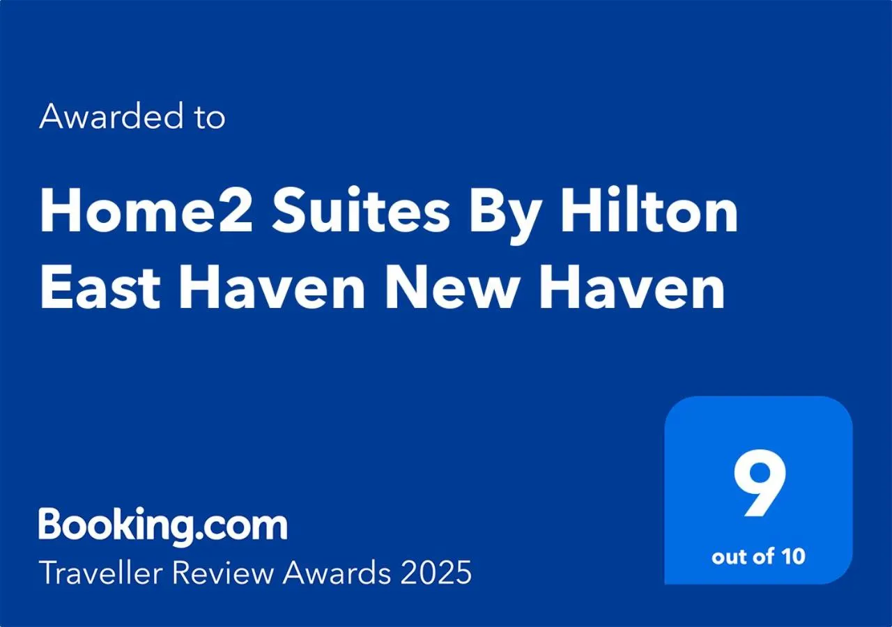Certificate/Award in Home2 Suites By Hilton East Haven New Haven