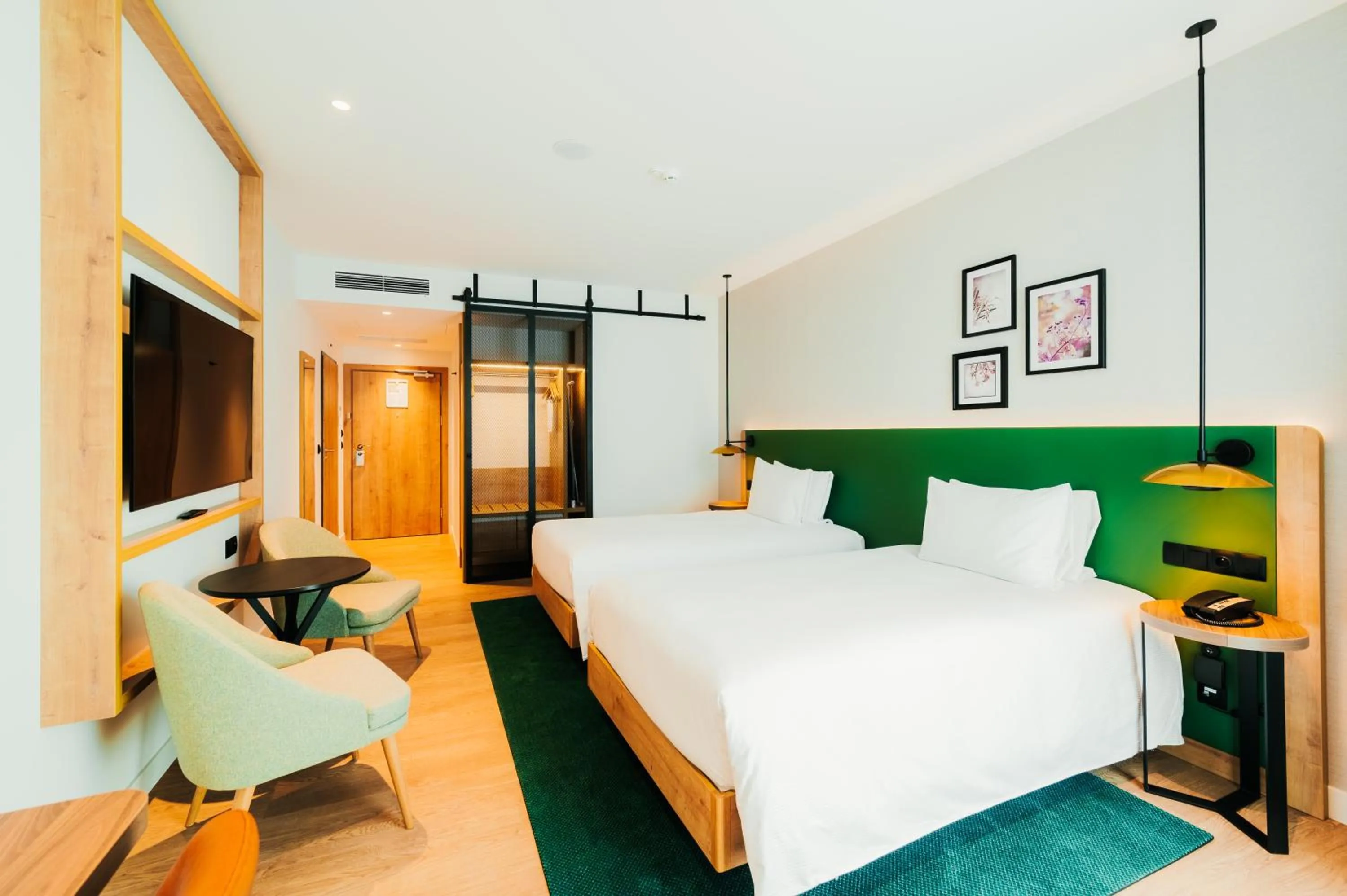 Bed in Hilton Garden Inn Radom