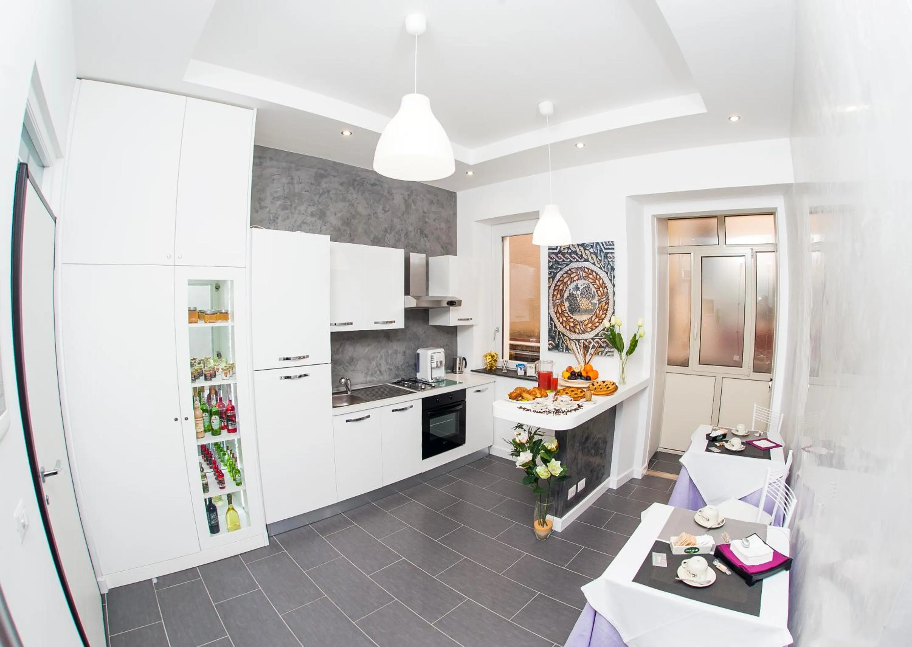 Kitchen or kitchenette in B&B Diana