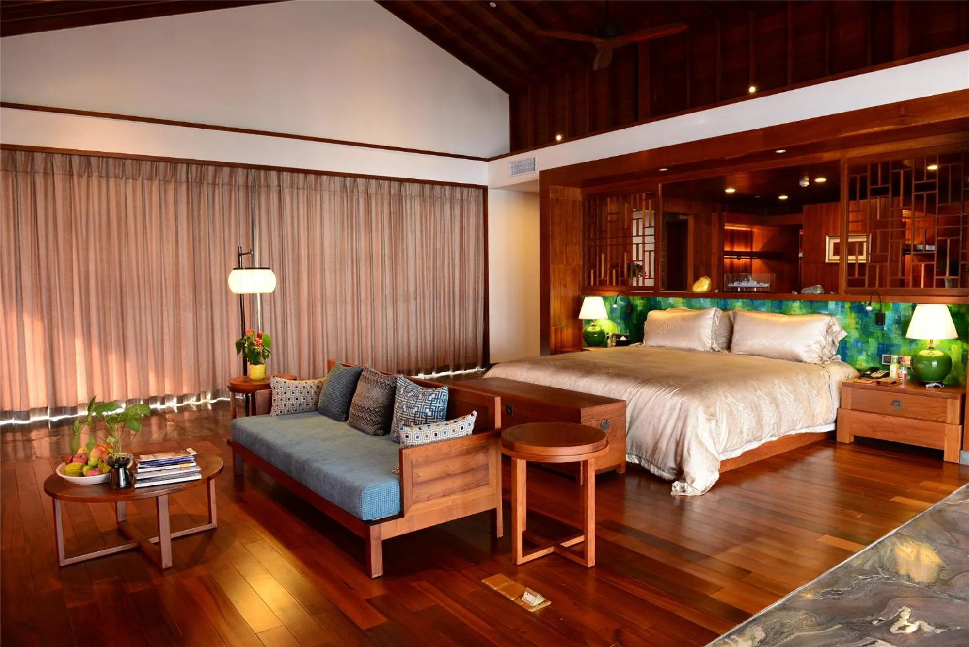 Bed in Yalong Bay Earthly Paradise Birds Nest Resort （Mountain Villas)
