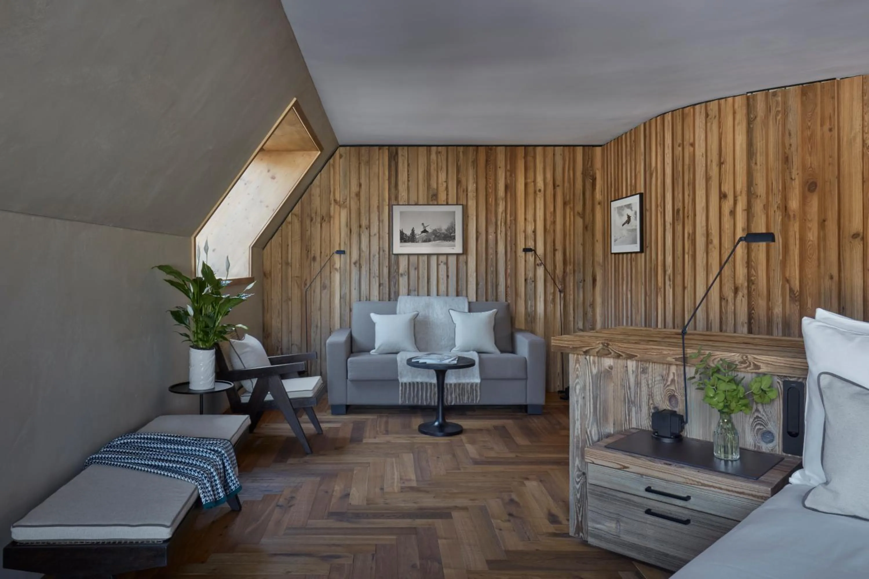 Seating area in Miiro The Mansard