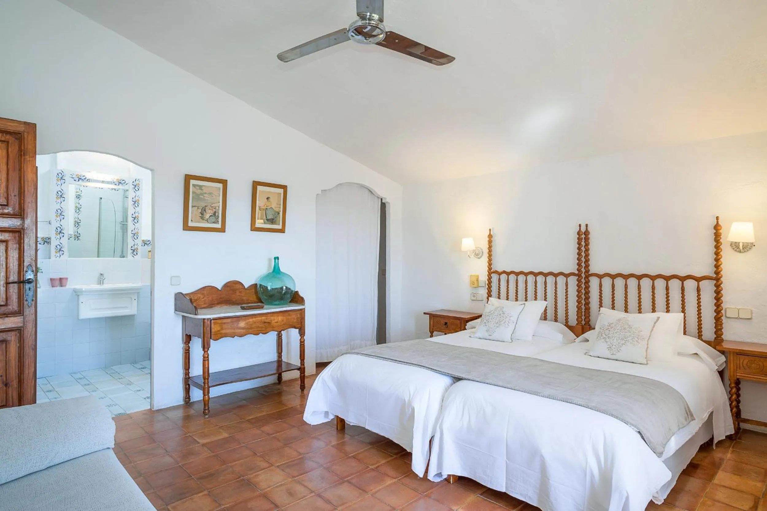 Bed in Finca Es Castell