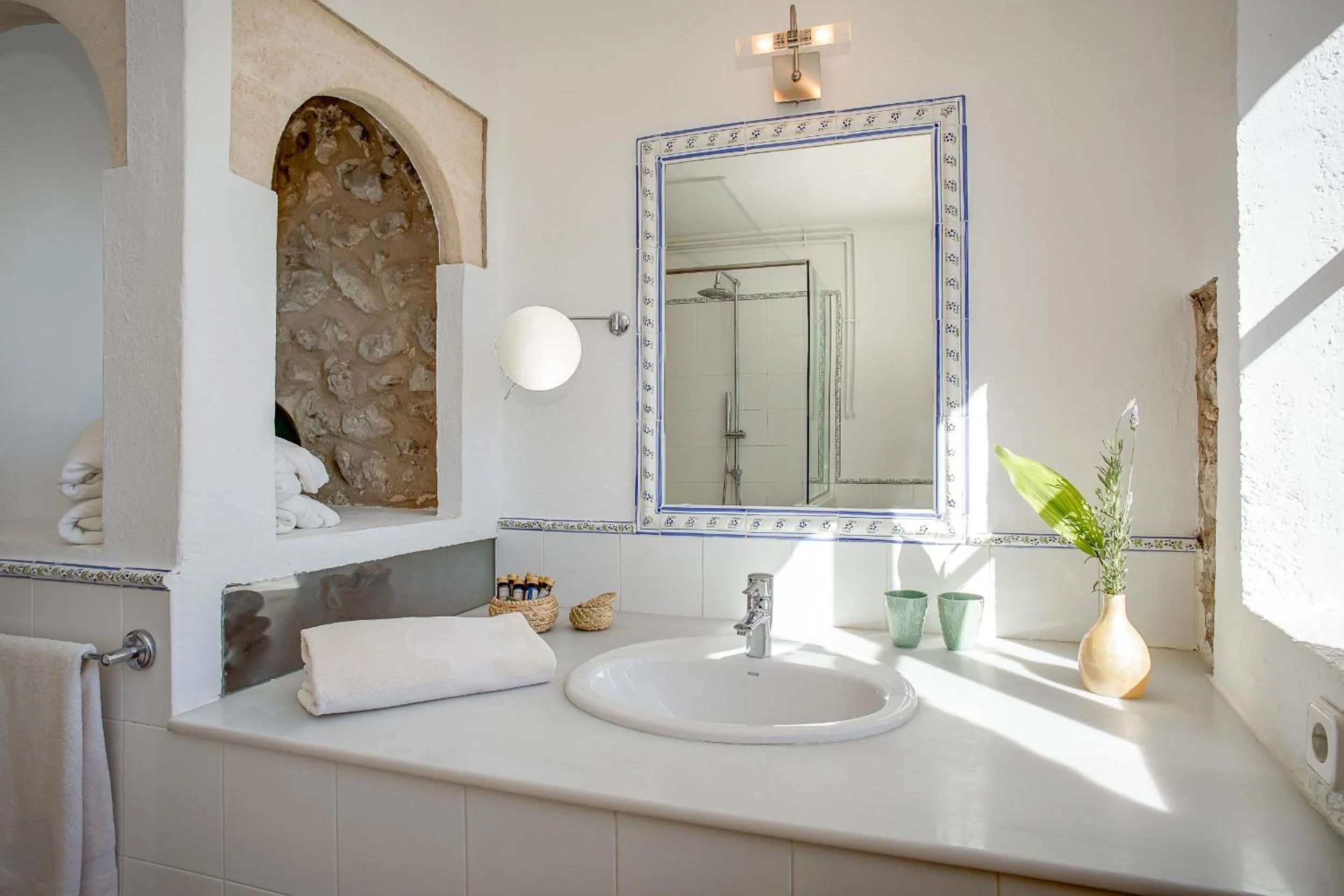 Bathroom in Finca Es Castell