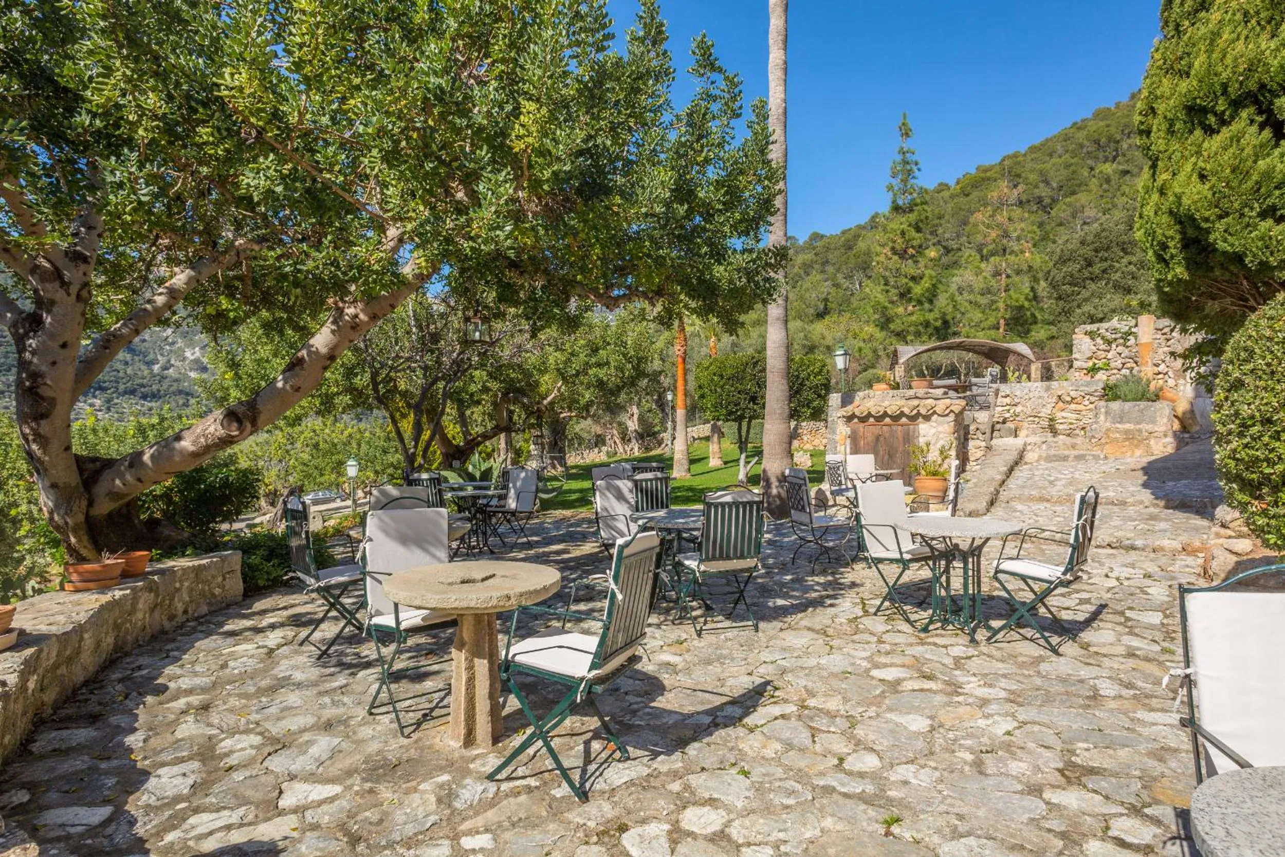 Garden in Finca Es Castell