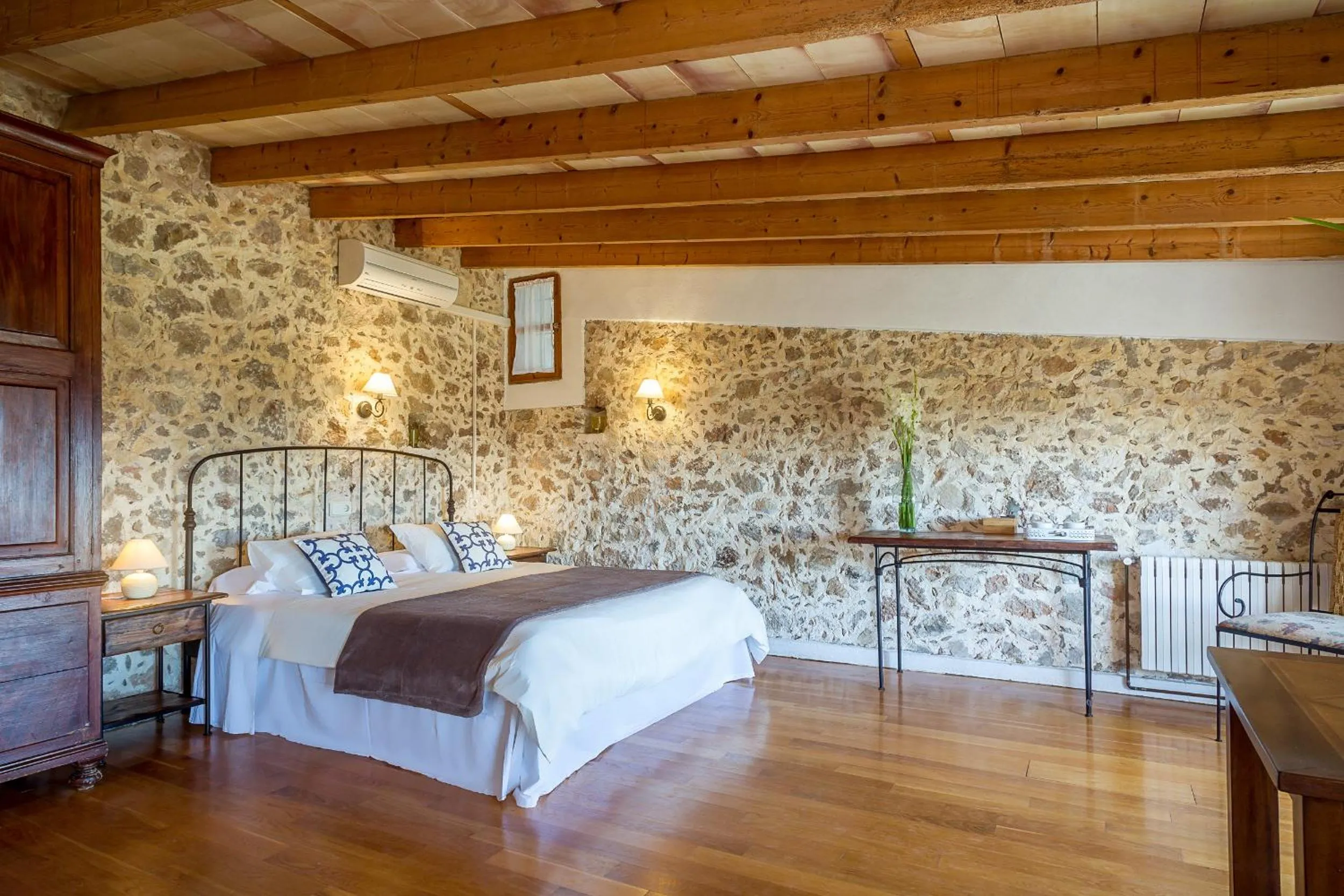 Bed in Finca Es Castell
