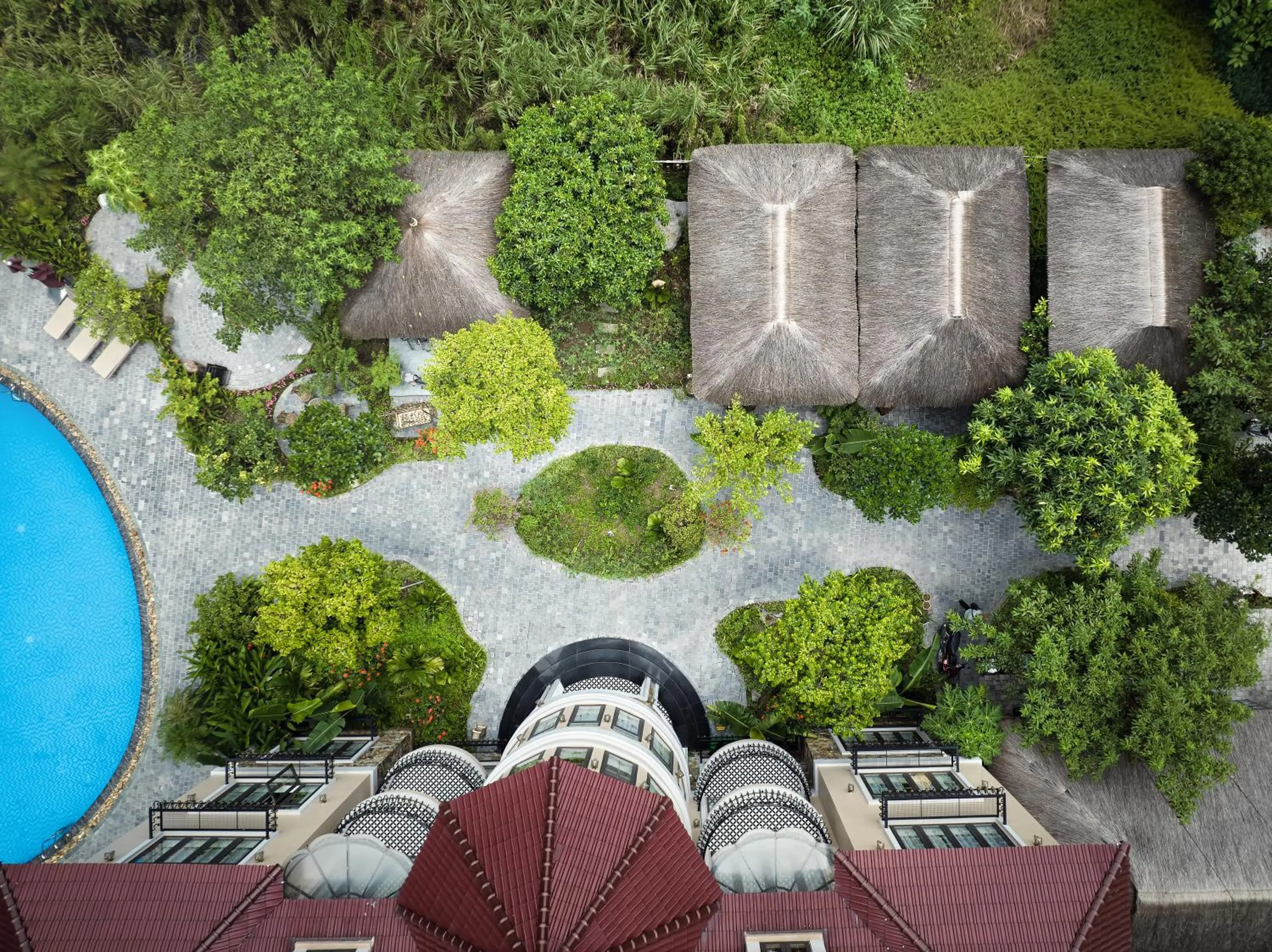 Bird's eye view in Indochine Boutique Hotel Ninh Bình