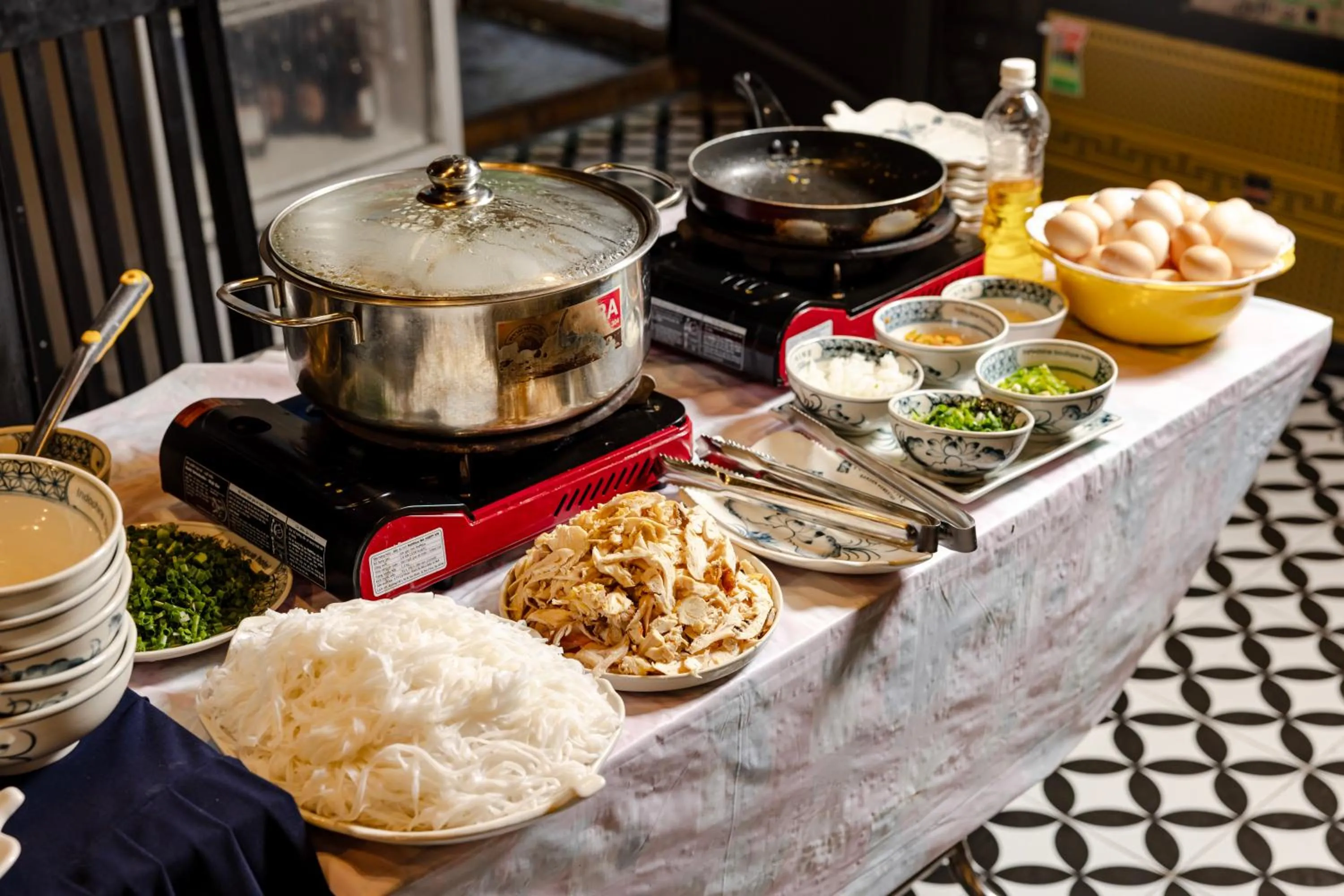 Food in Indochine Boutique Hotel Ninh Bình