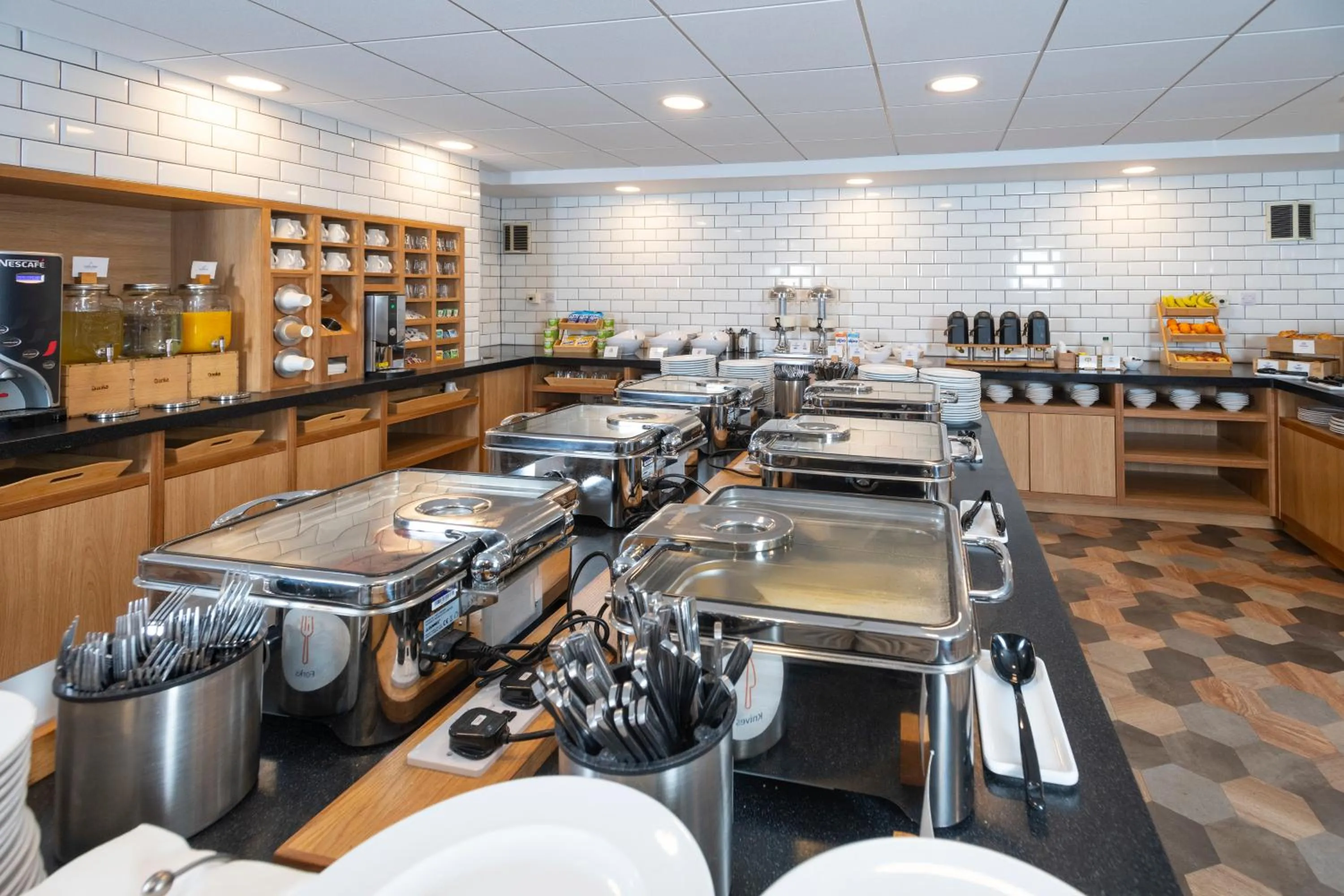 Buffet breakfast in Holiday Inn Express Stafford by IHG