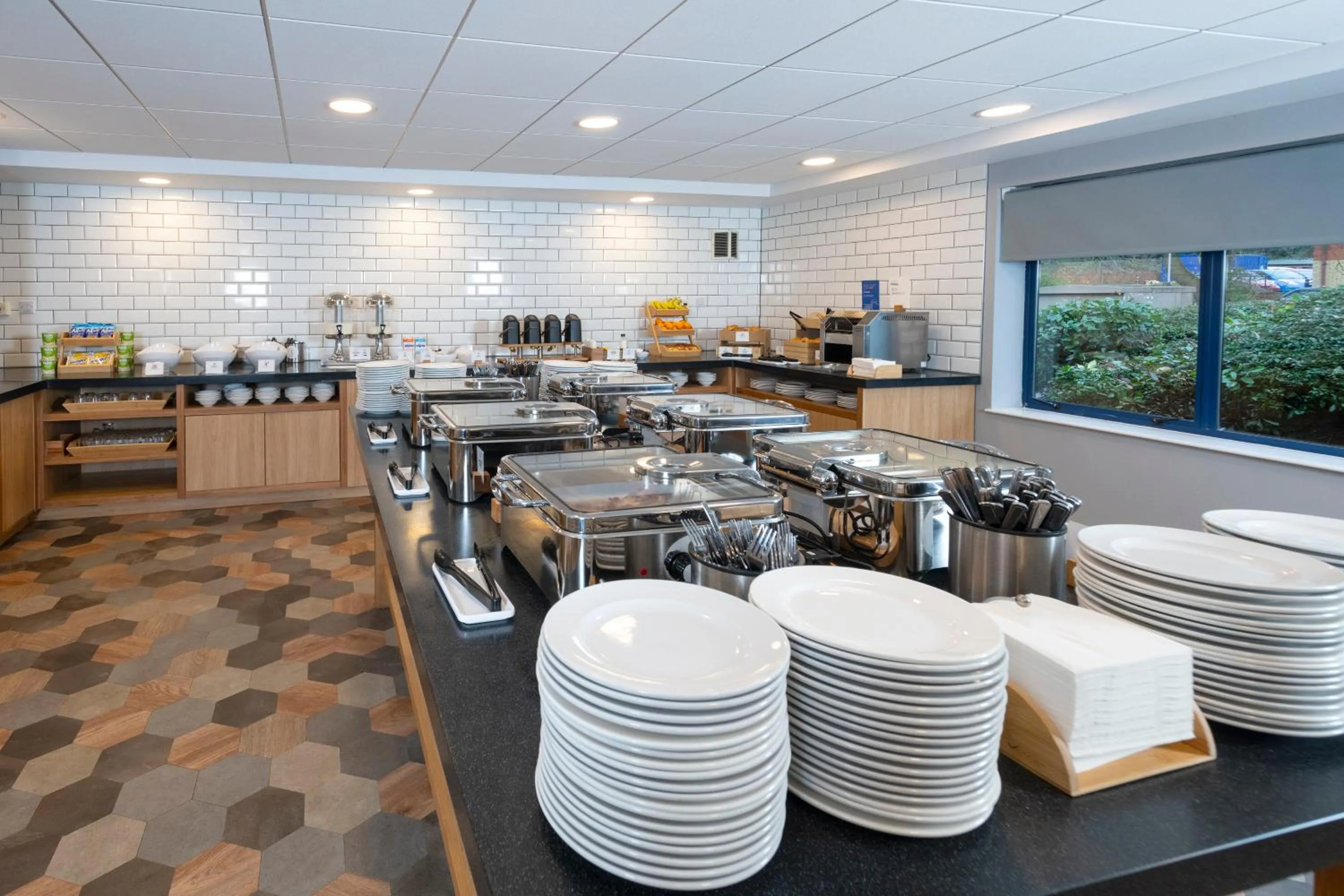 Buffet breakfast in Holiday Inn Express Stafford by IHG
