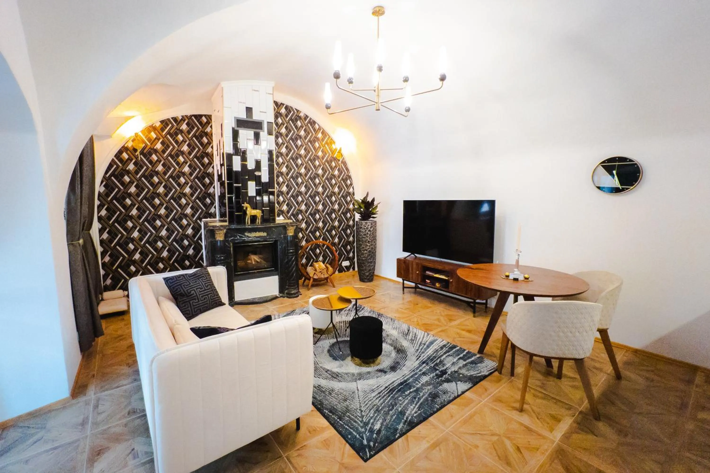 Living room in Opera apartments - Mestský palác