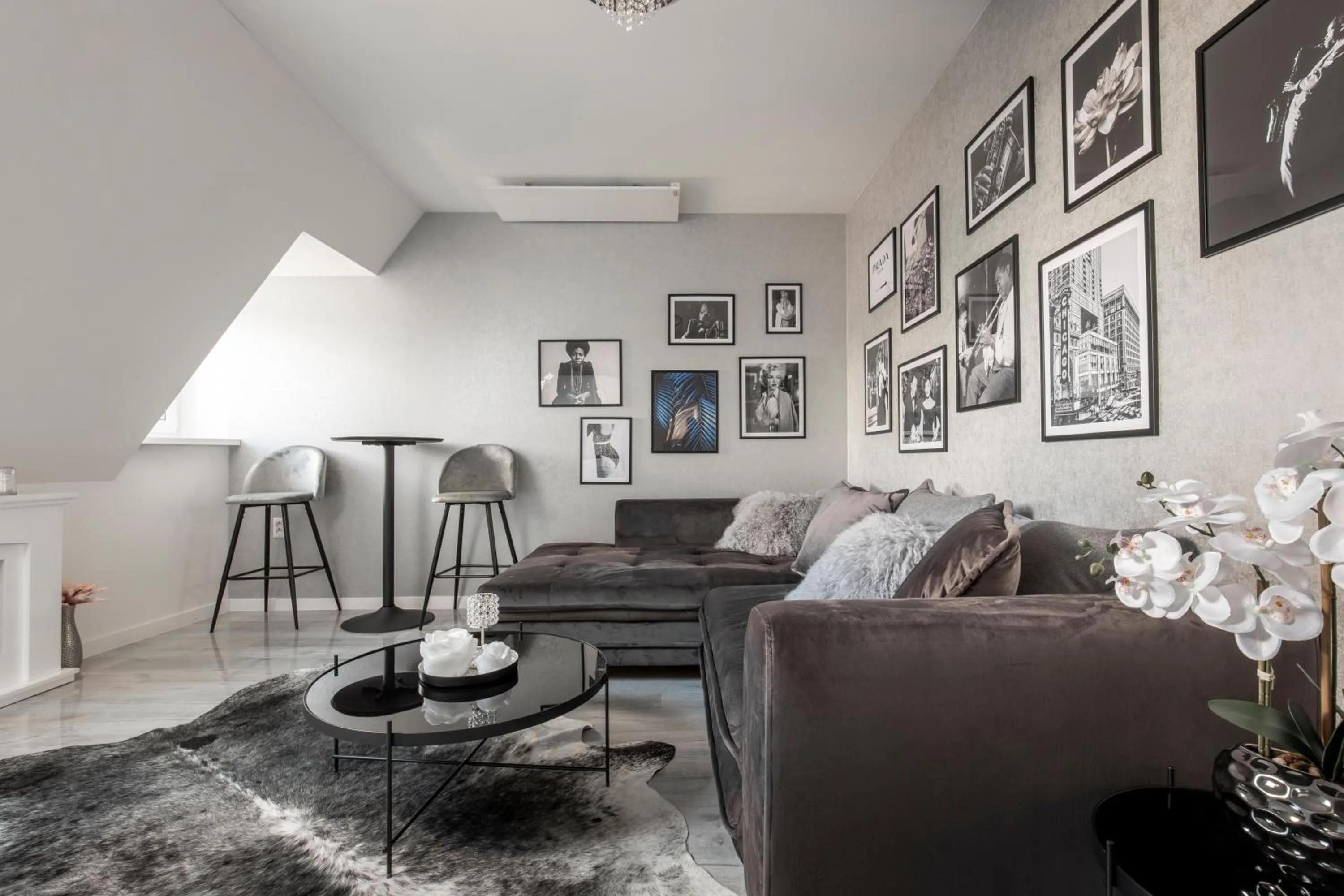 Living room in Opera apartments - Mestský palác