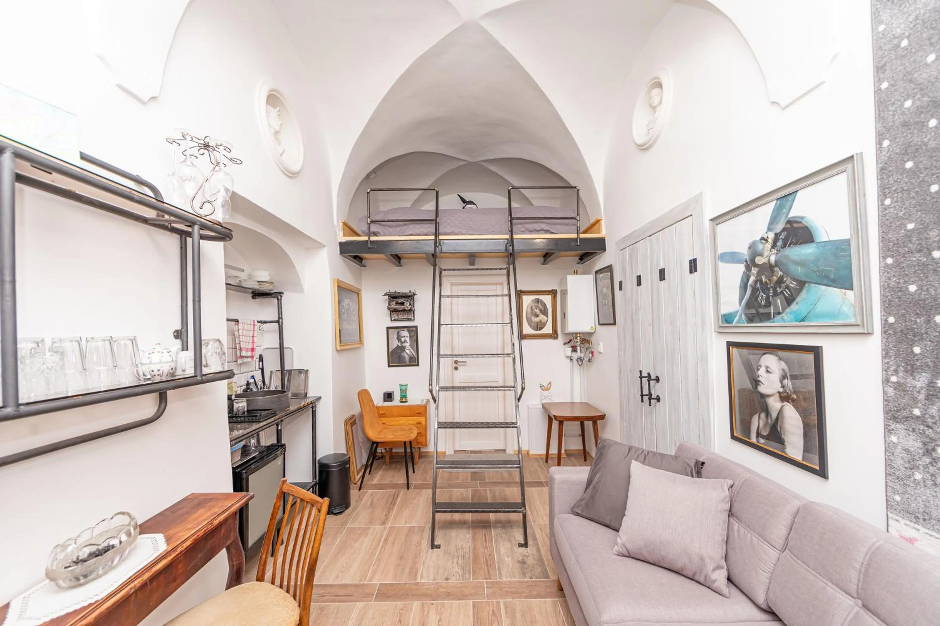 Living room in Opera apartments - Mestský palác