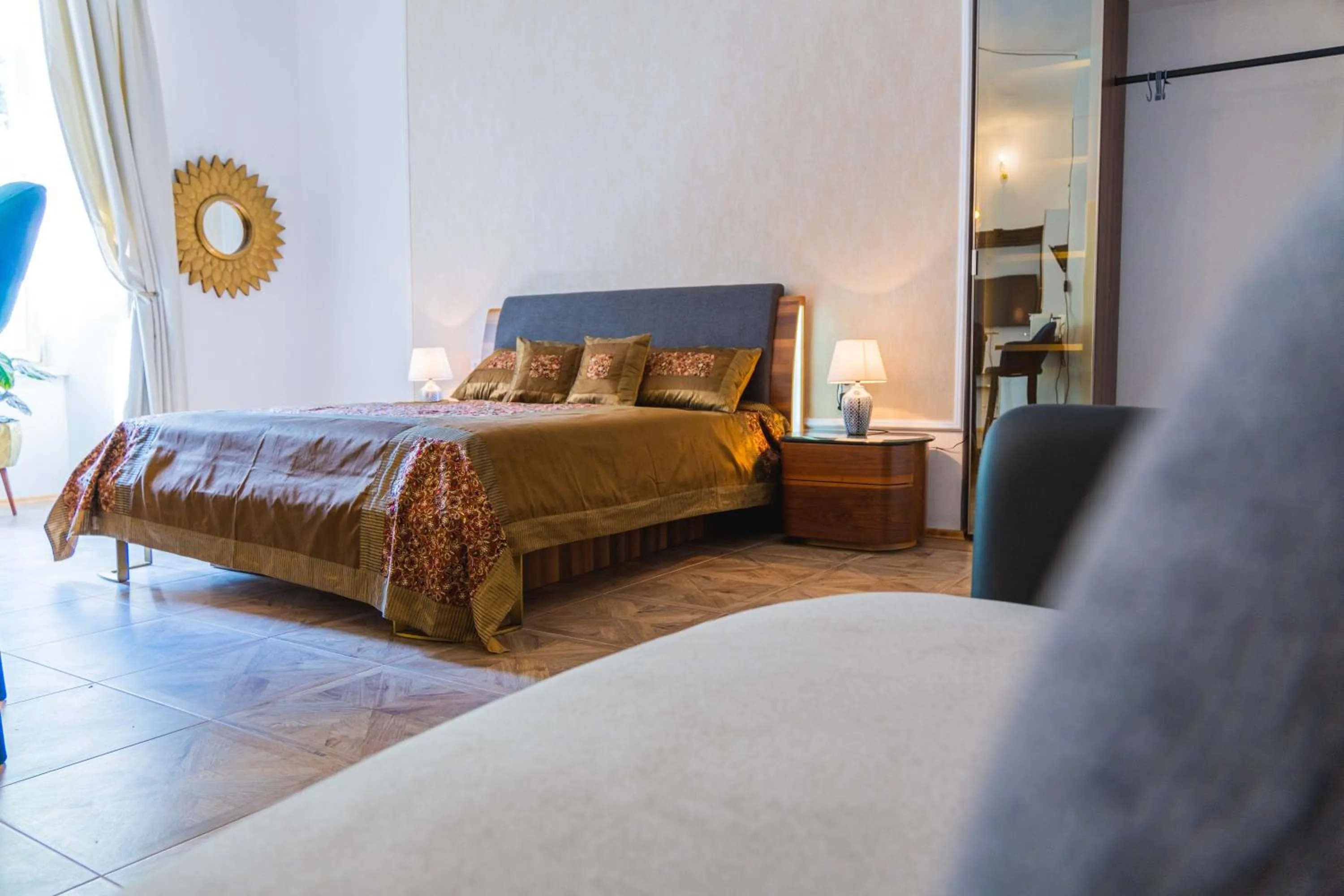 Photo of the whole room, Bed in Opera apartments - Mestský palác