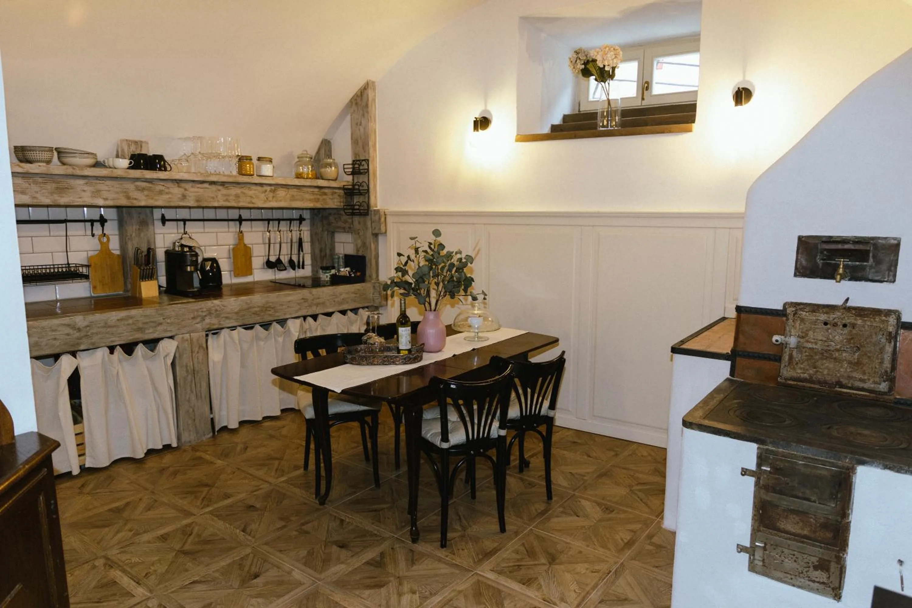 kitchen in Opera apartments - Mestský palác
