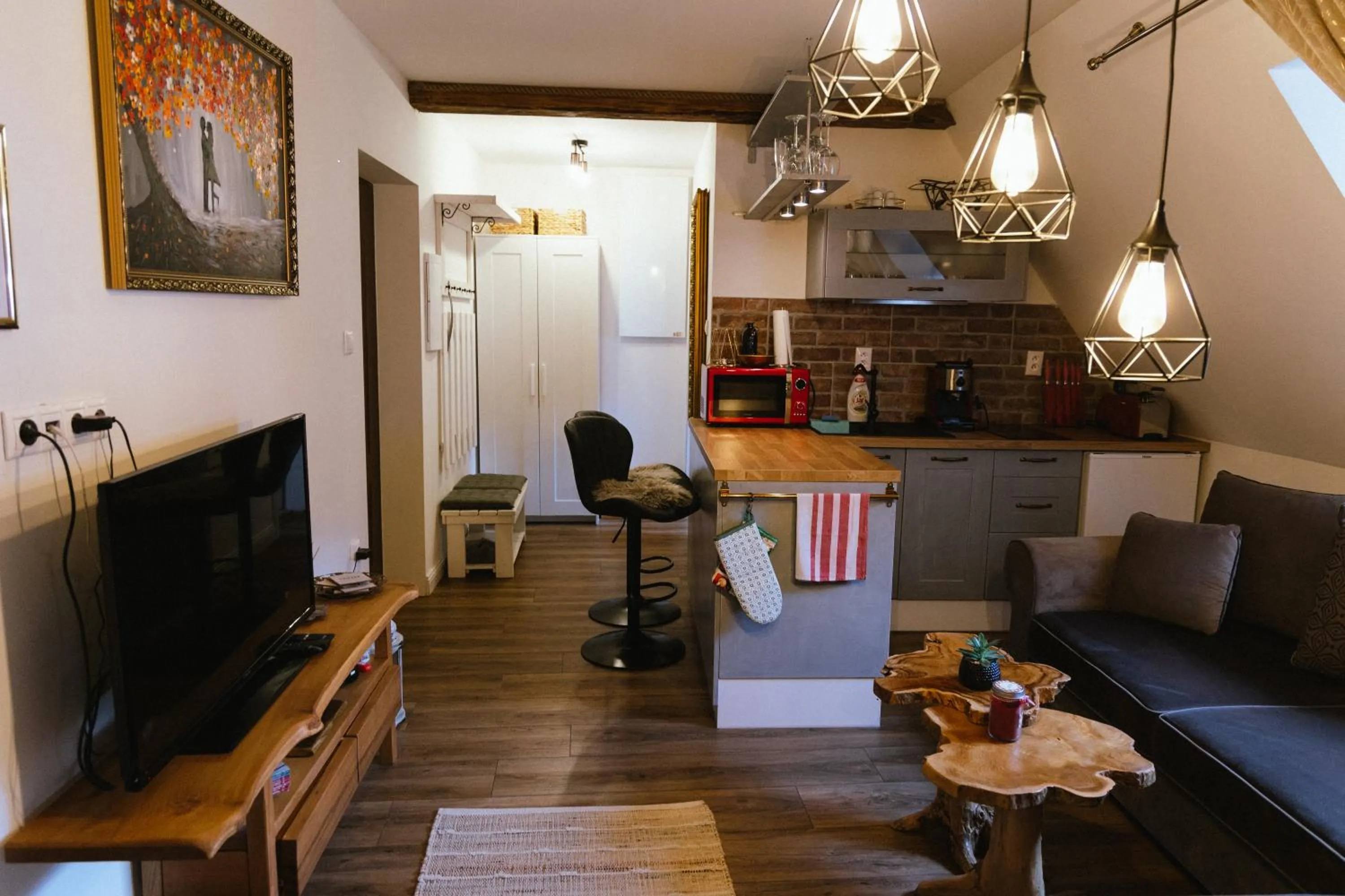 Seating area in Opera apartments - Mestský palác