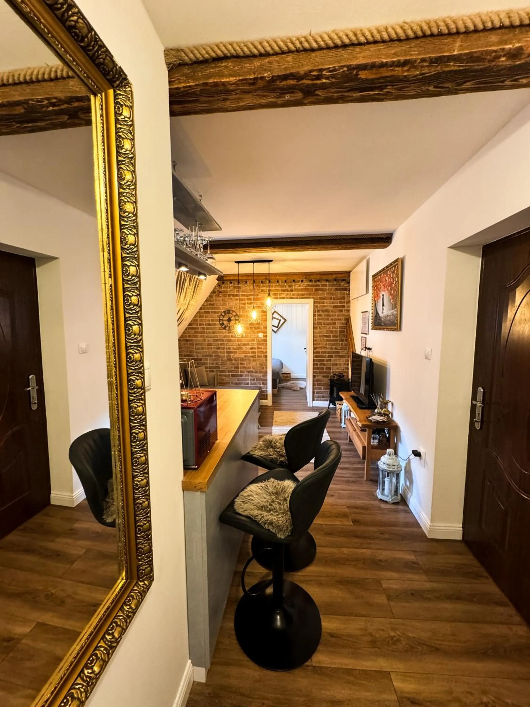 Seating area in Opera apartments - Mestský palác