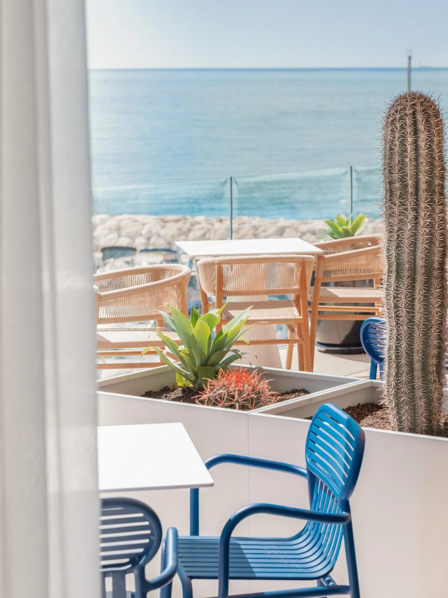 Patio in Bleu Hôtel & Spa