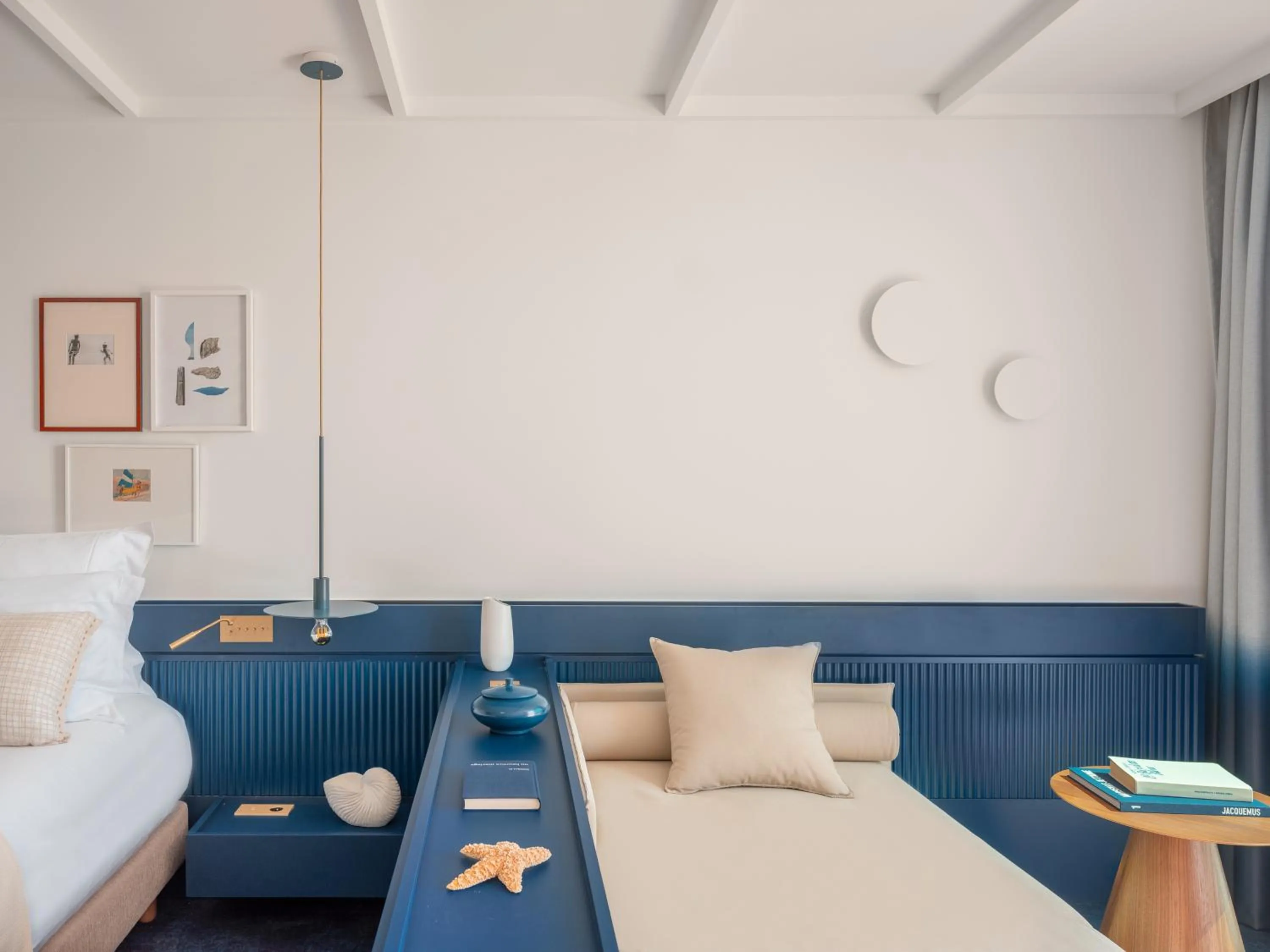 Bedroom, Bed in Bleu Hôtel & Spa