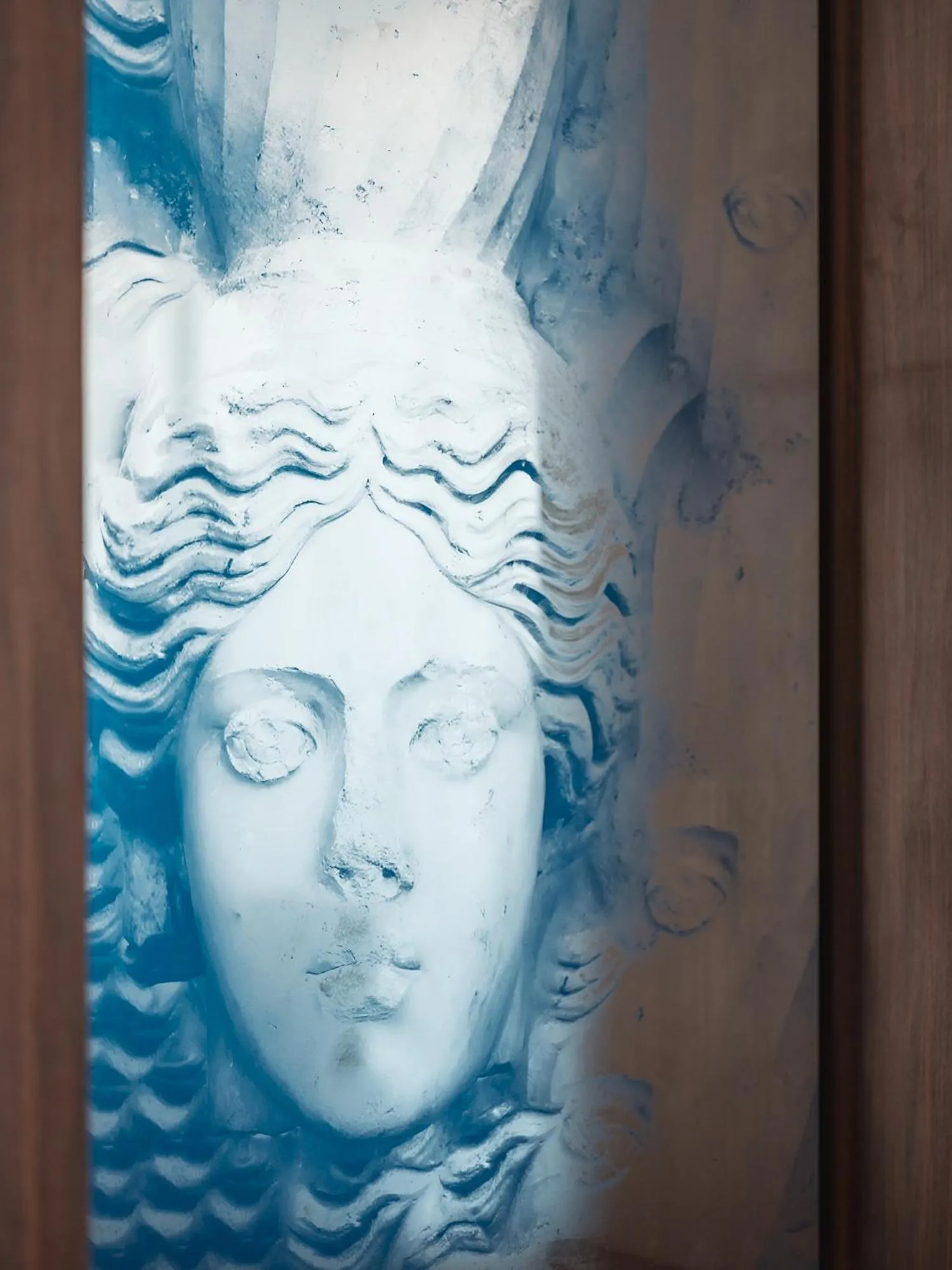 Decorative detail in Bleu Hôtel & Spa