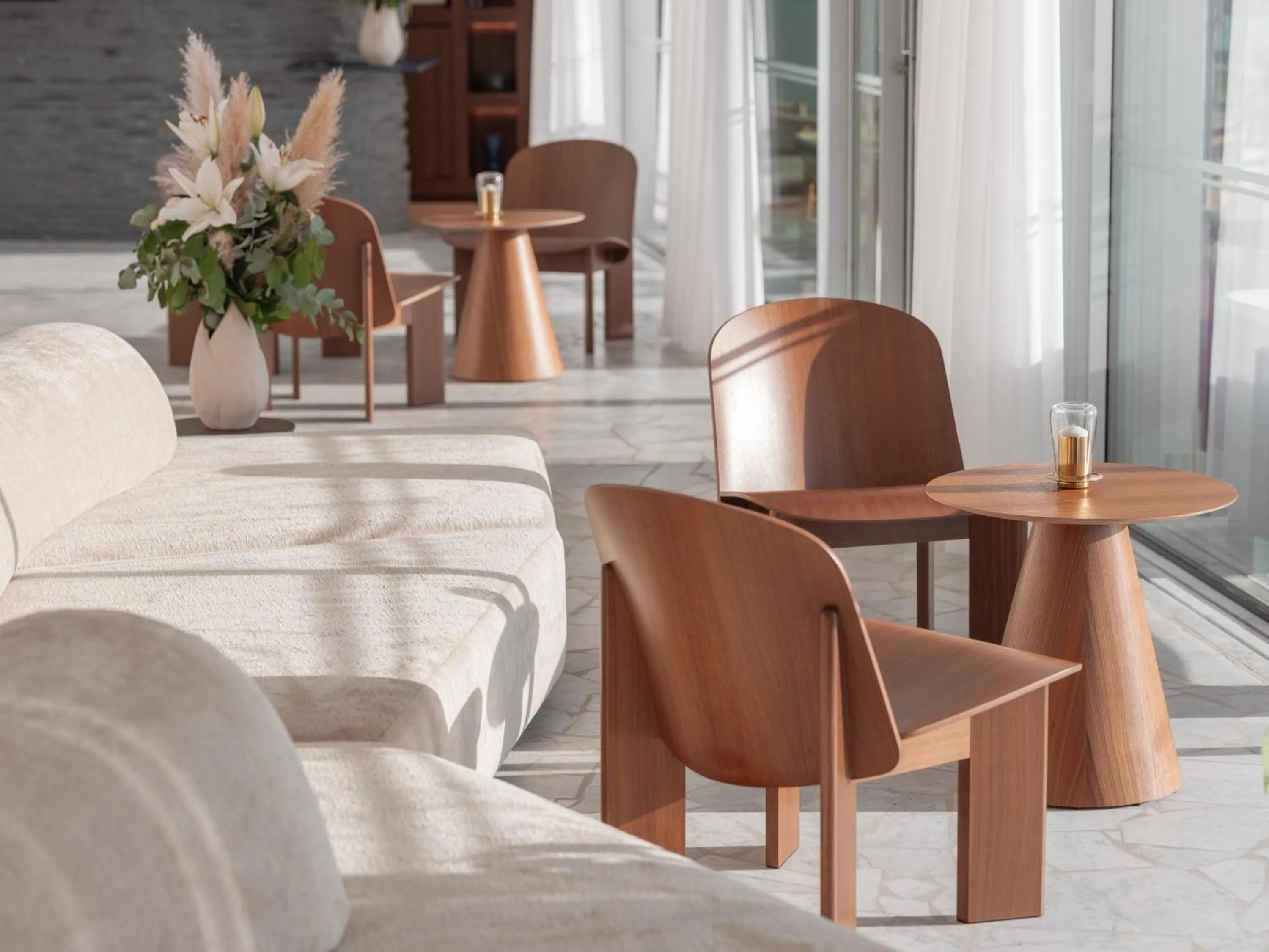 Lobby or reception in Bleu Hôtel & Spa