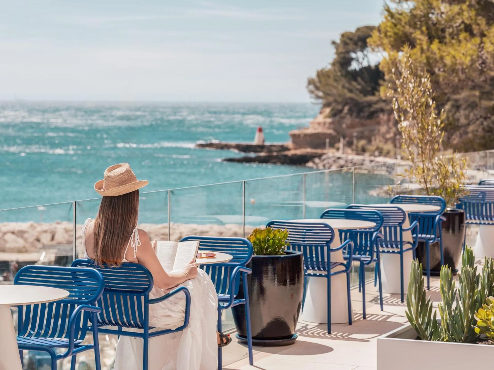 Restaurant/places to eat in Bleu Hôtel & Spa