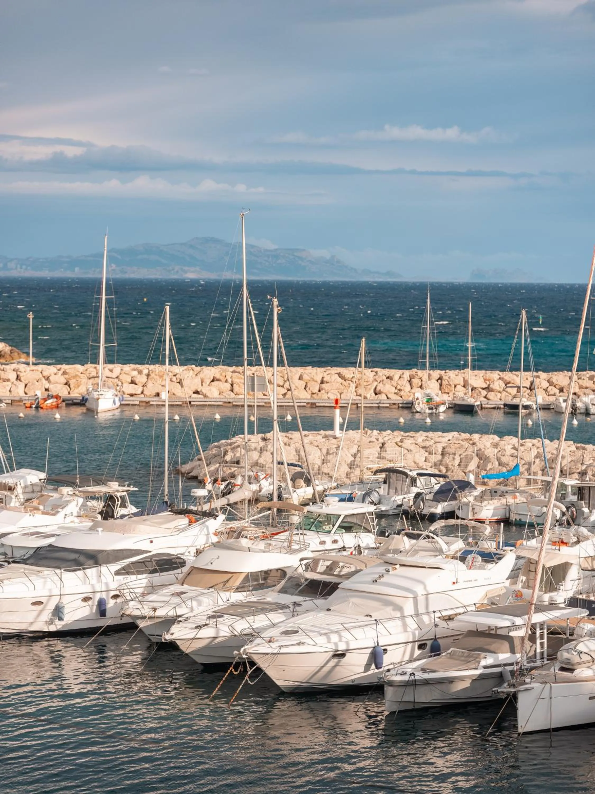 Sea view in Bleu Hôtel & Spa