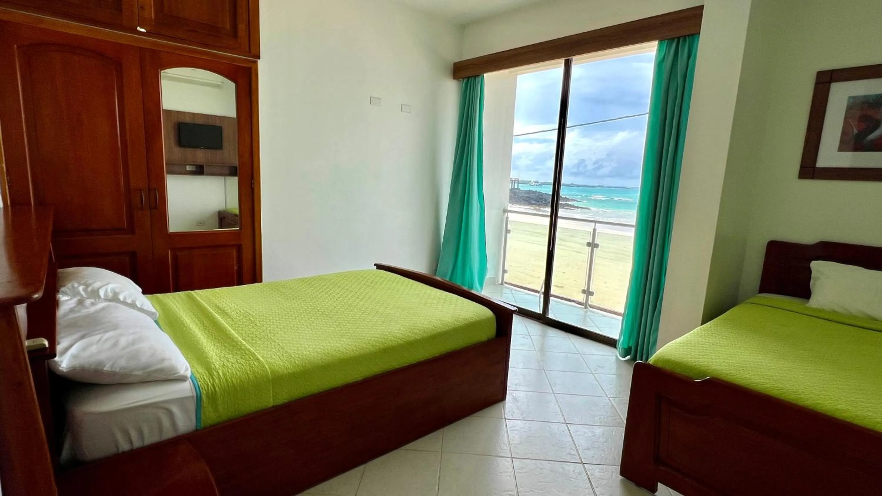 Bed in Hotel Sierra Negra