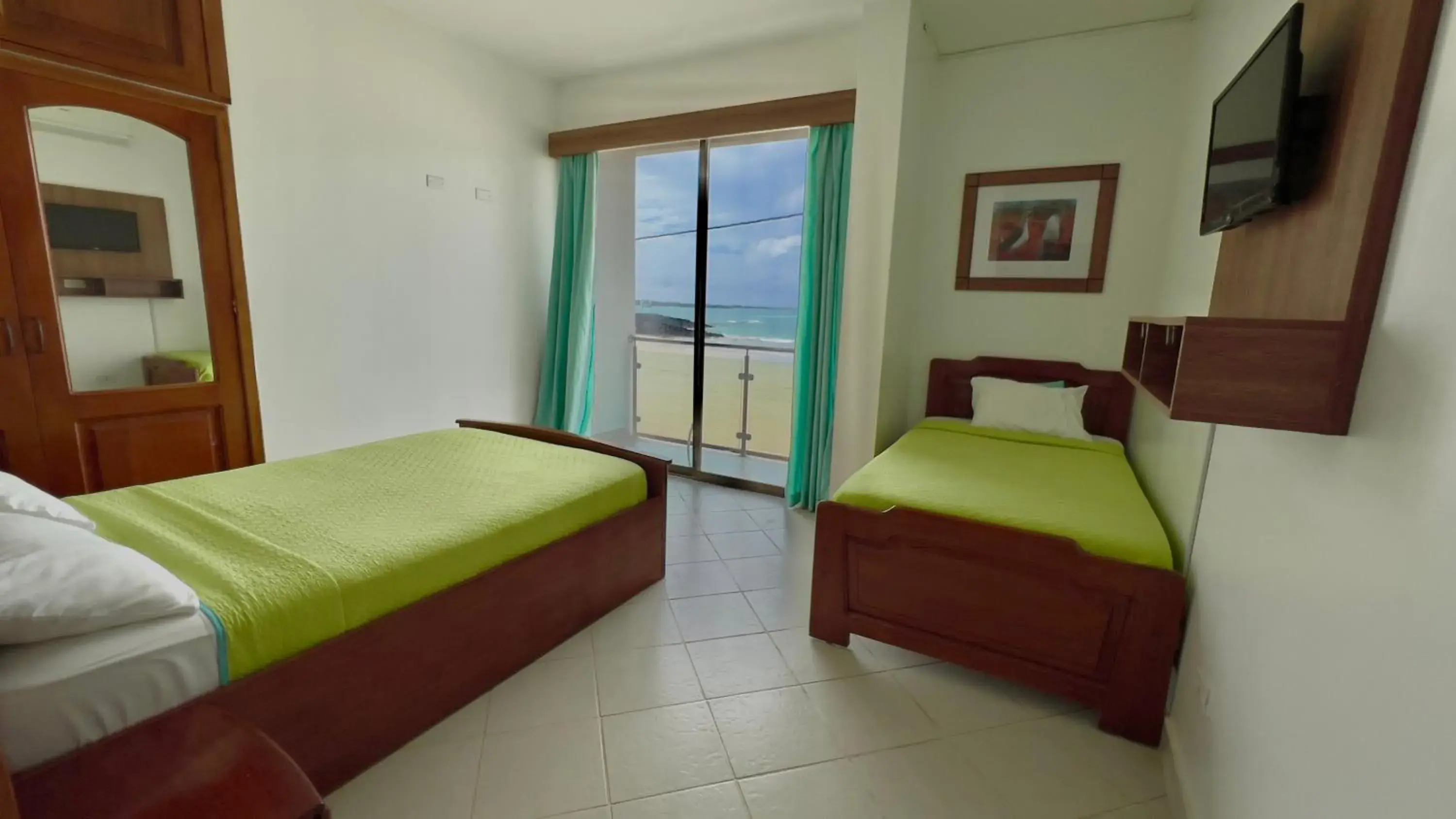 Twin Room with Sea View - single occupancy in Hotel Sierra Negra Twin Room with Sea View - single occupancy in Hotel Sierra Negra