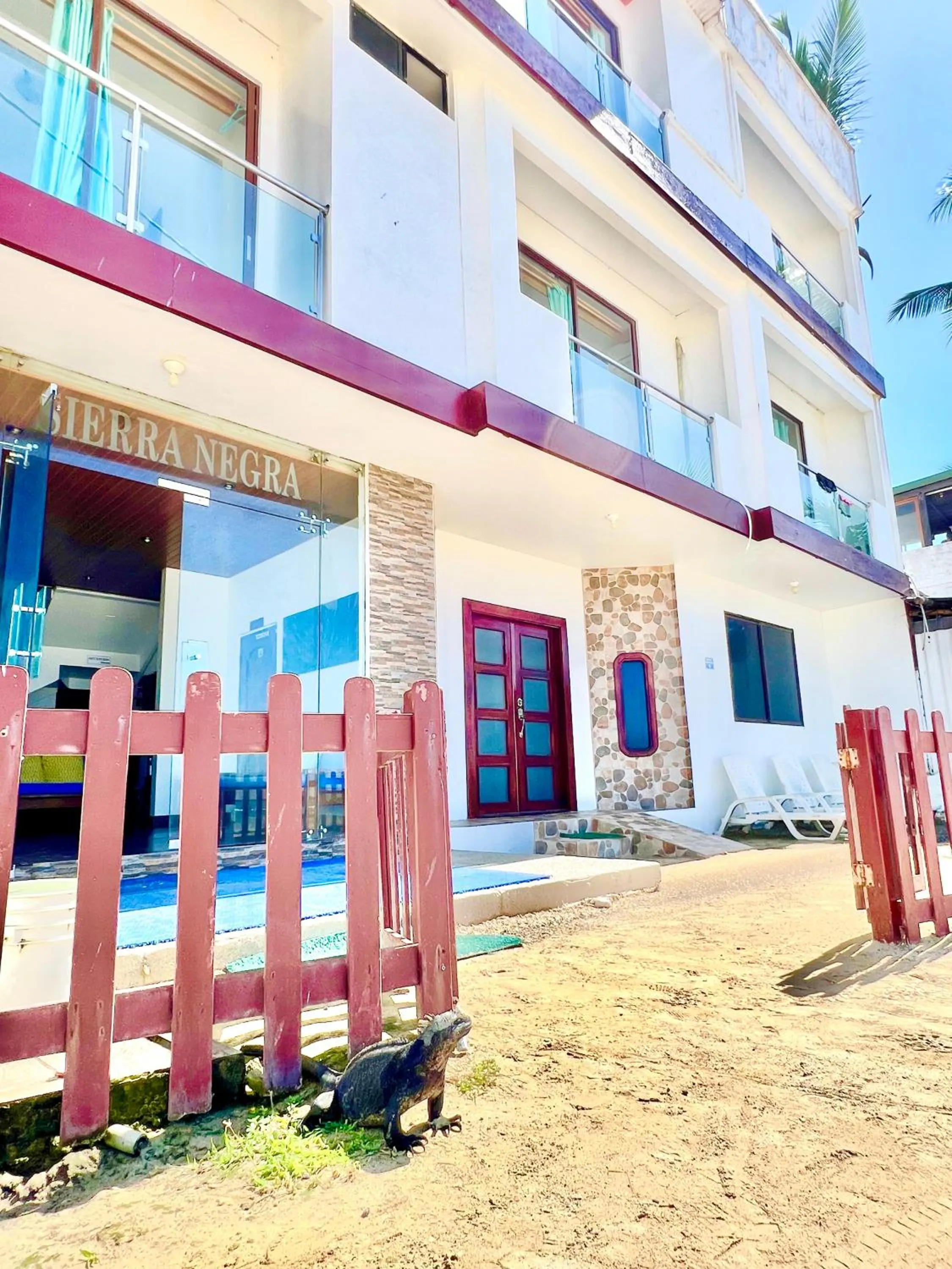 Property building in Hotel Sierra Negra