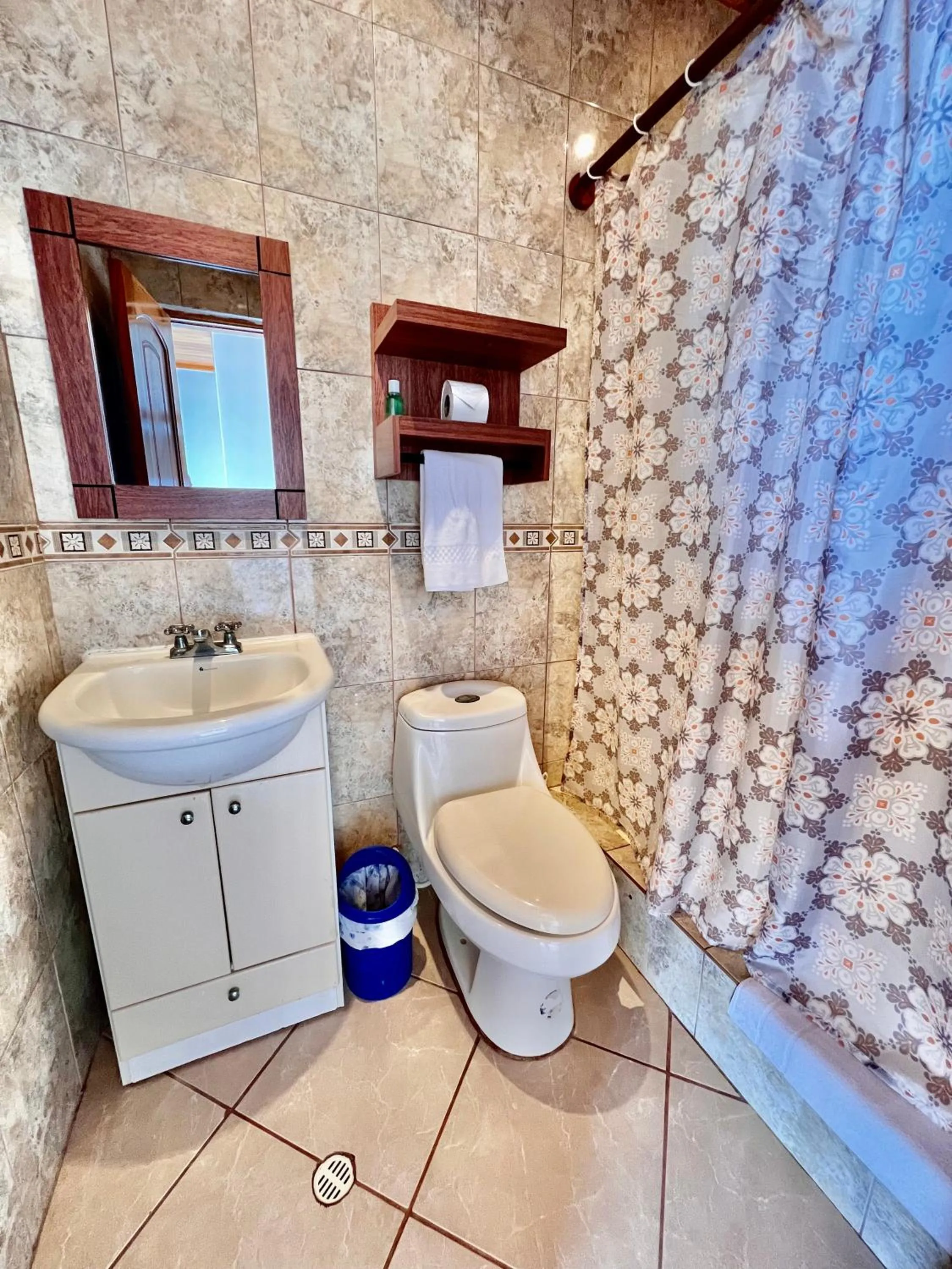 Toilet in Hotel Sierra Negra